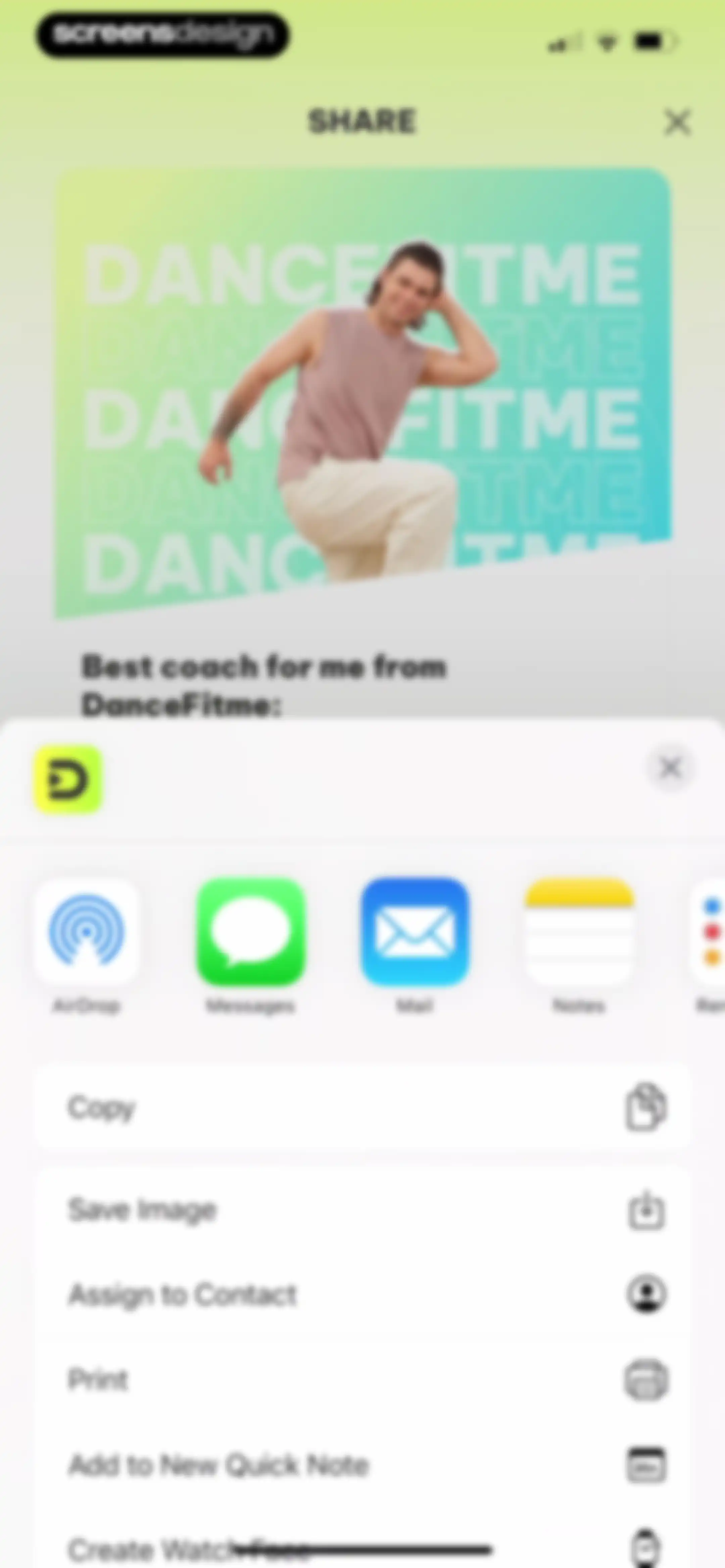 Dancefitme: Fun weight loss screen 90