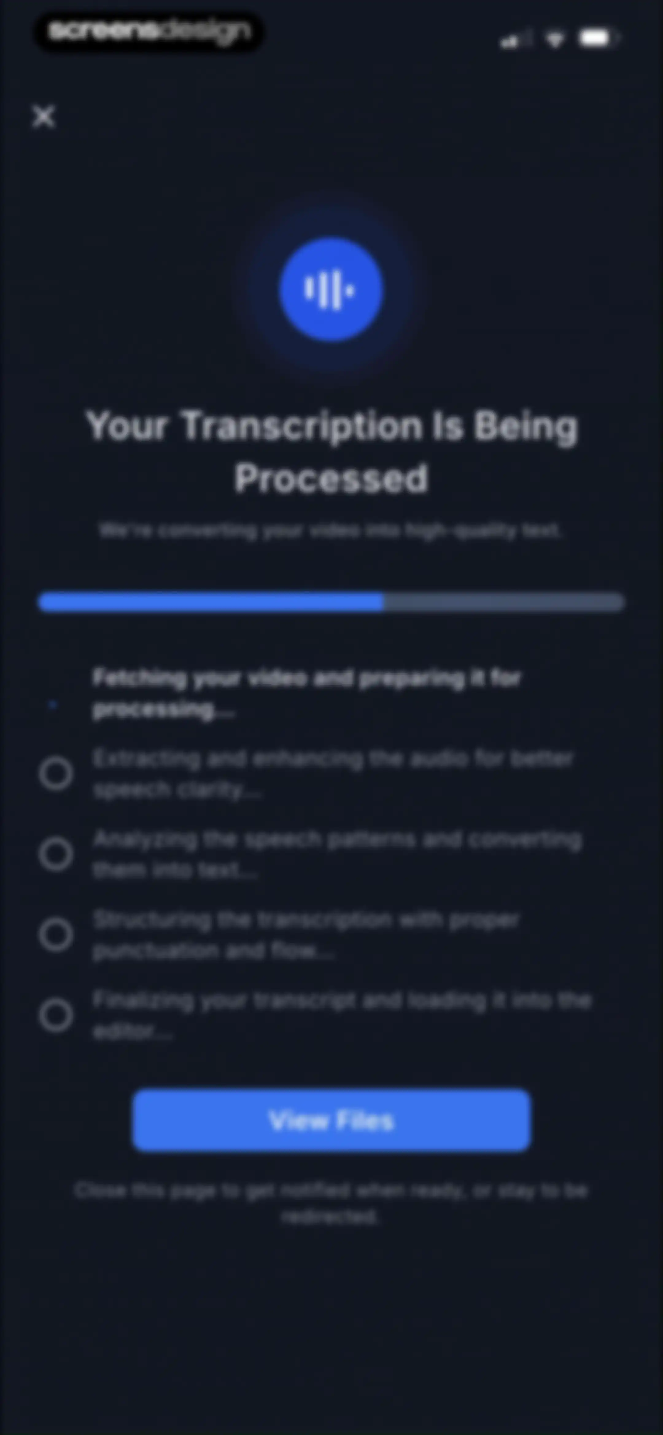 Transkriptor - Speech to Text screen 27