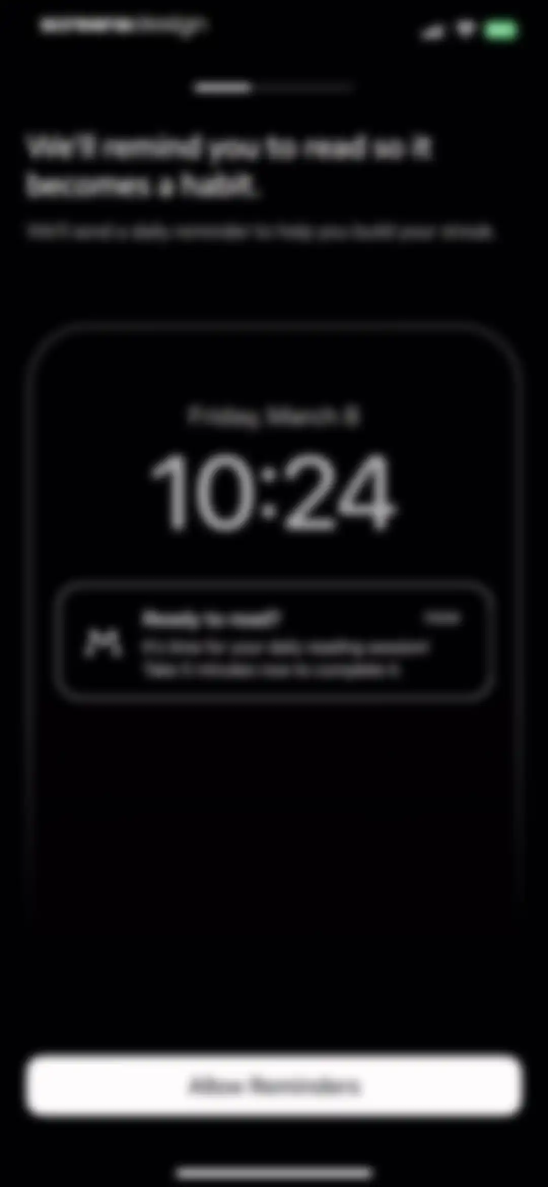 Matter: Reading App screen 8