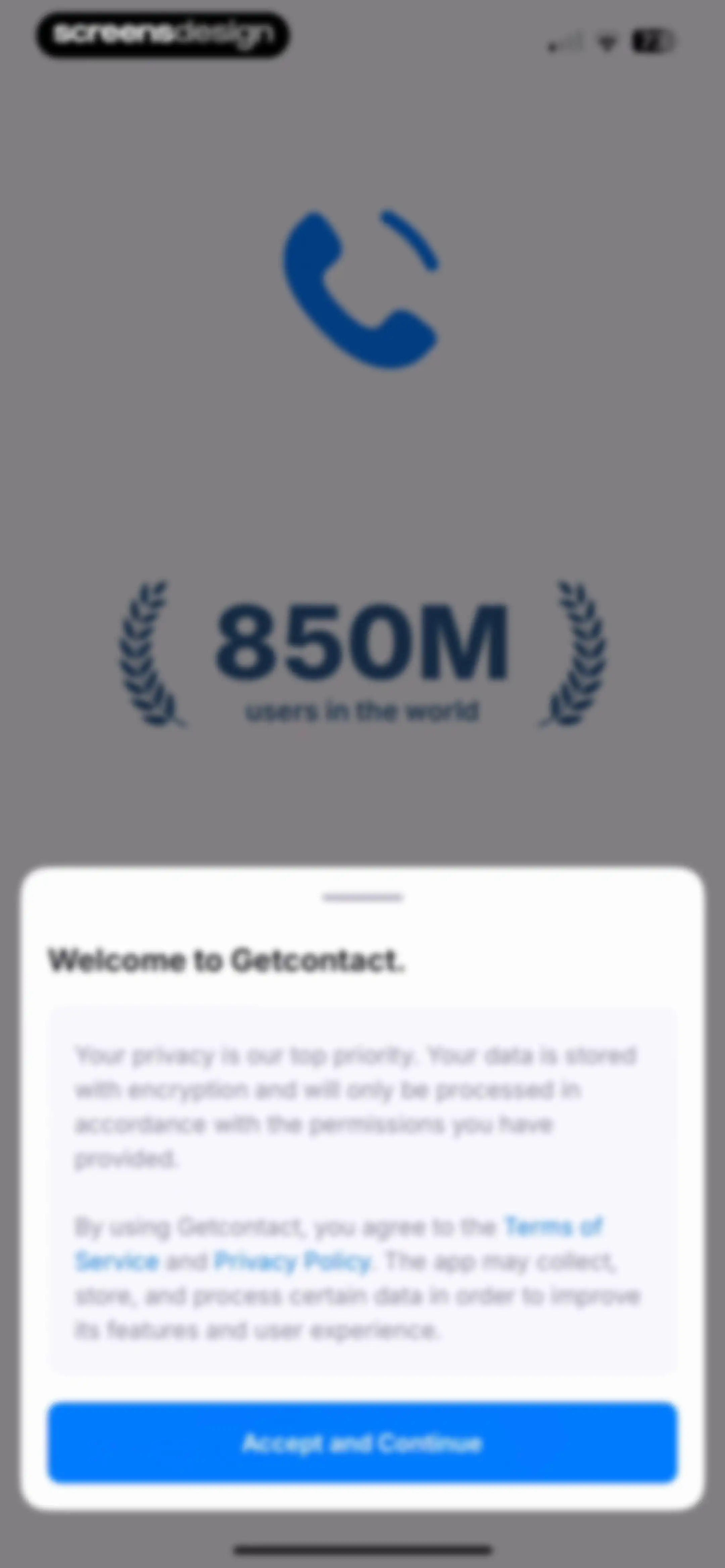 Getcontact screen 5