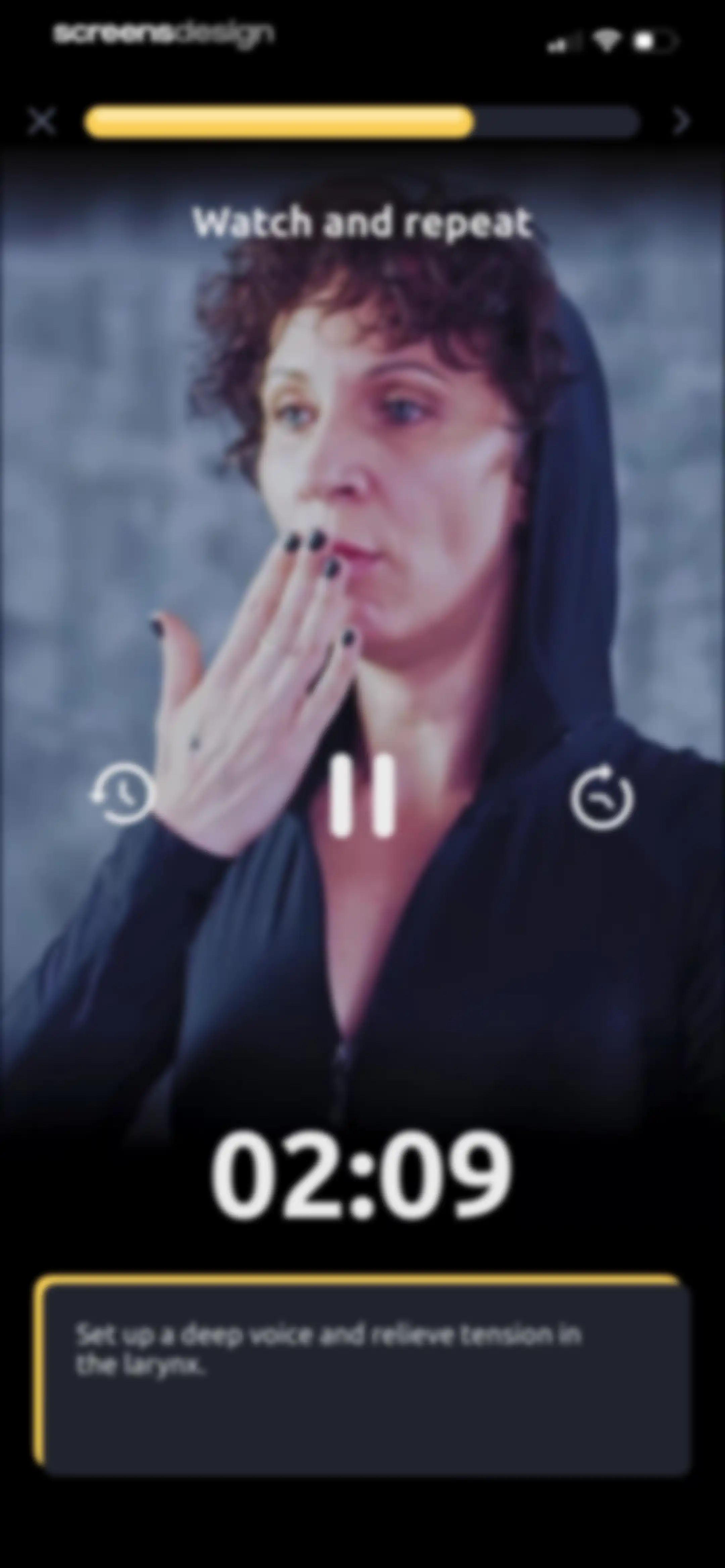 Vocal Image: AI Speaking Coach screen 111