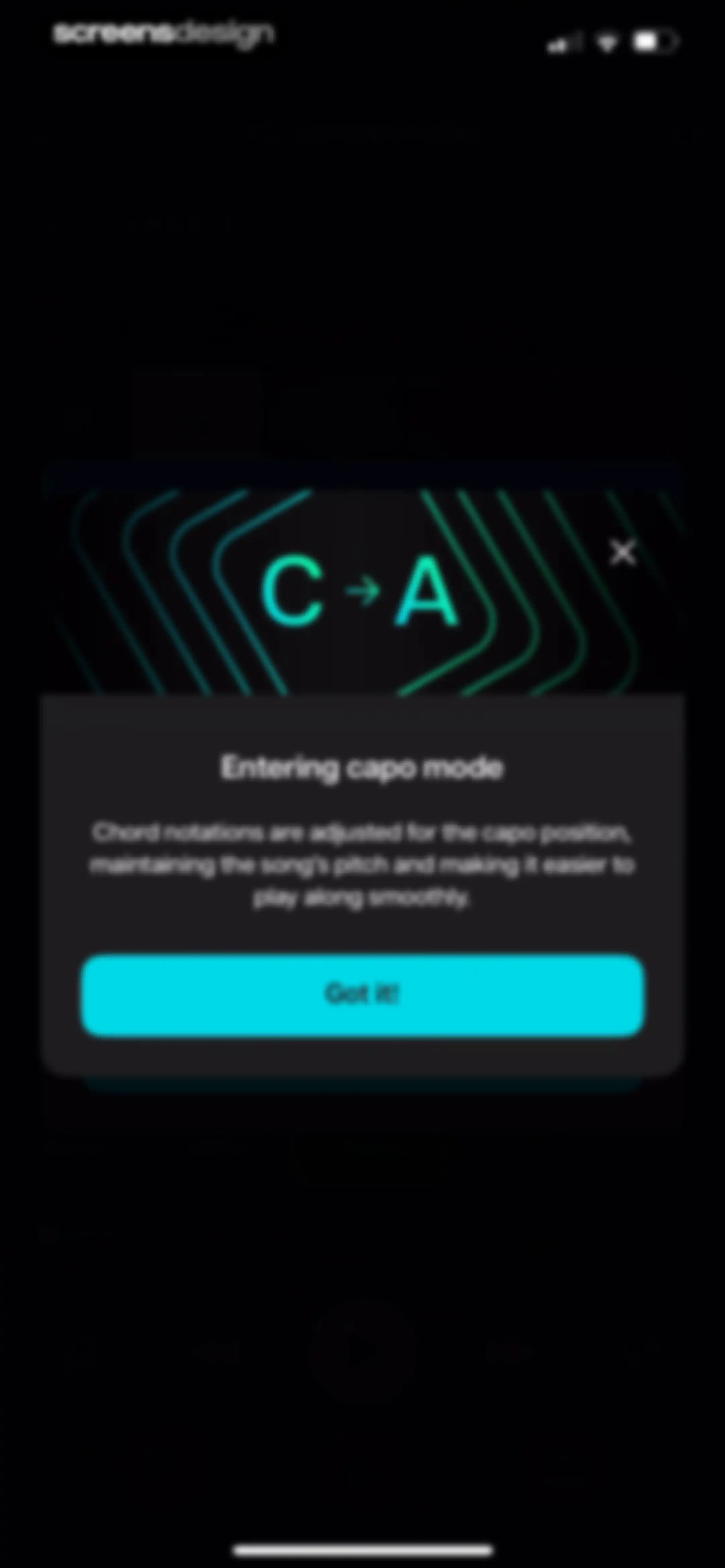 Moises: The Musician's App screen 43