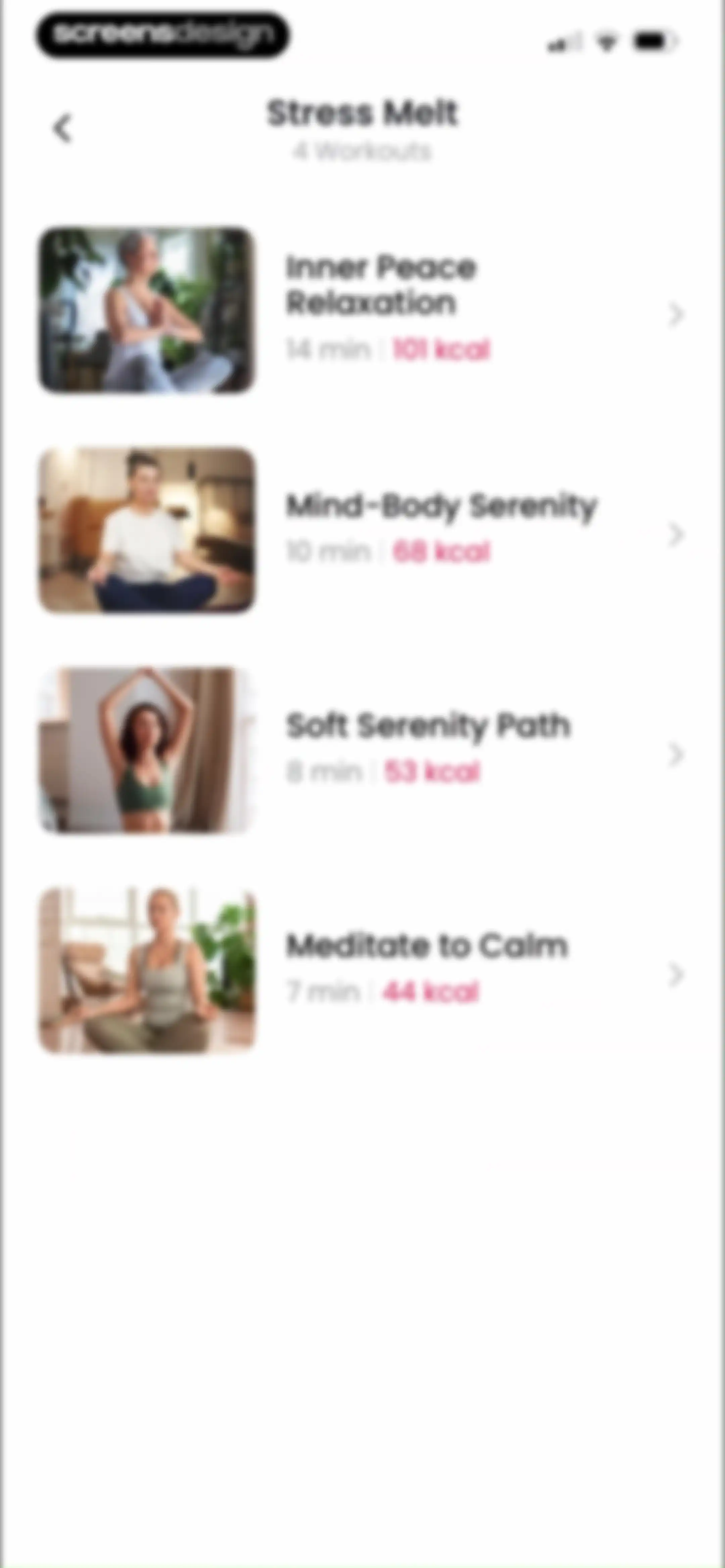 ChillFit: Home Workout Planner screen 160
