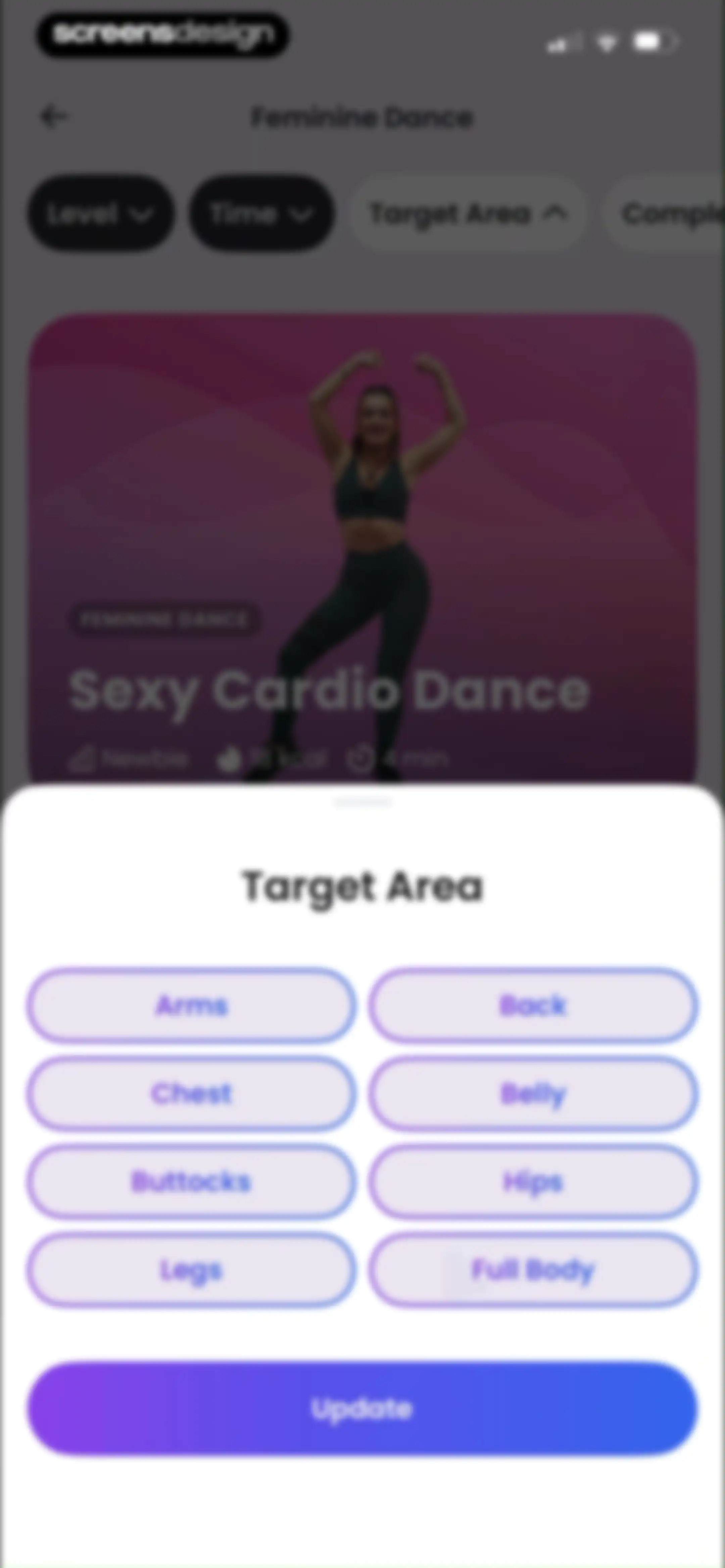 Dancebit: Home Dance Workouts screen 53
