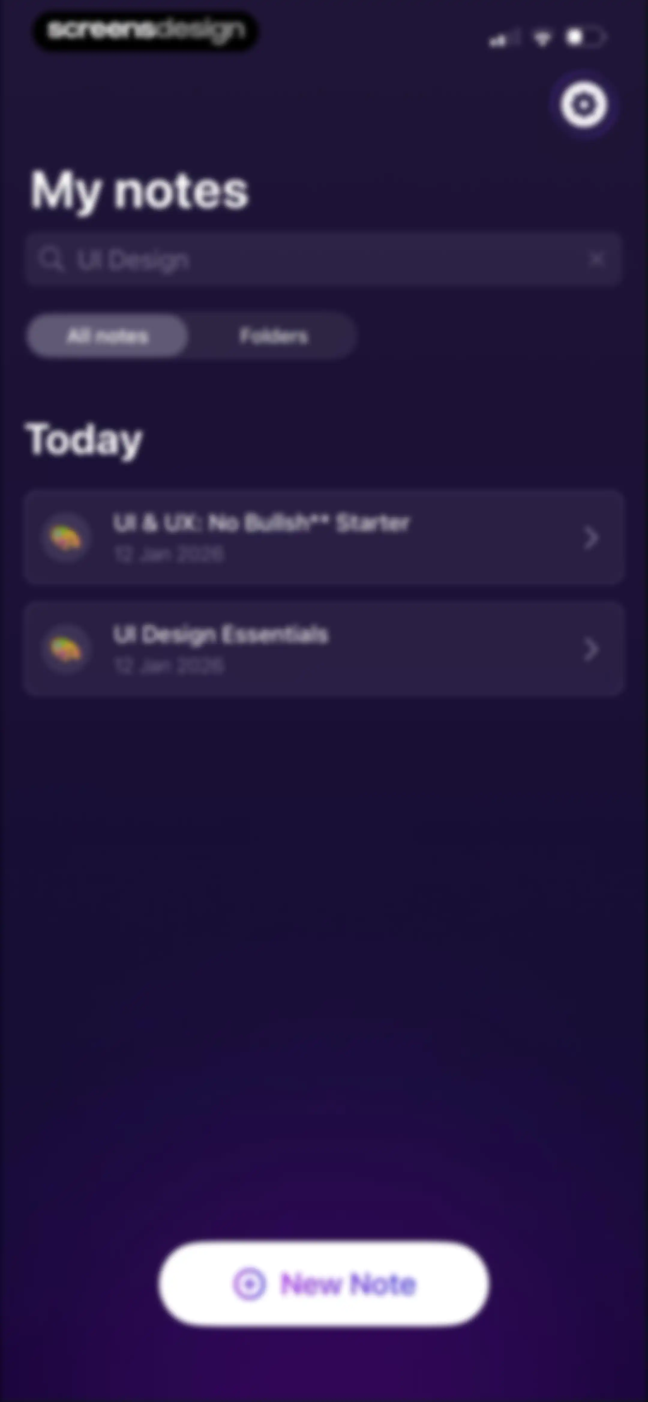 Kiwi AI - Notetaker screen 66