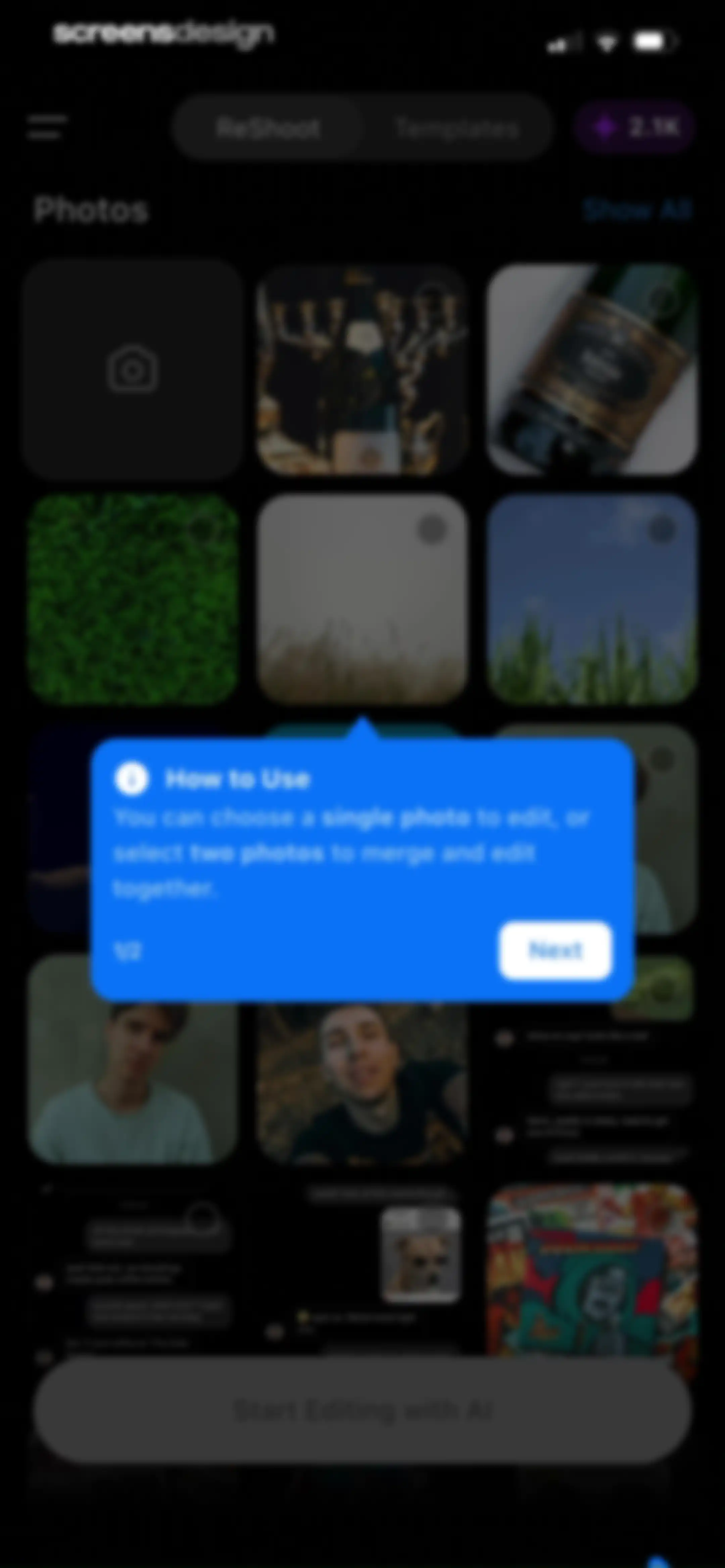 ReShoot: AI Photos & Edits screen 14
