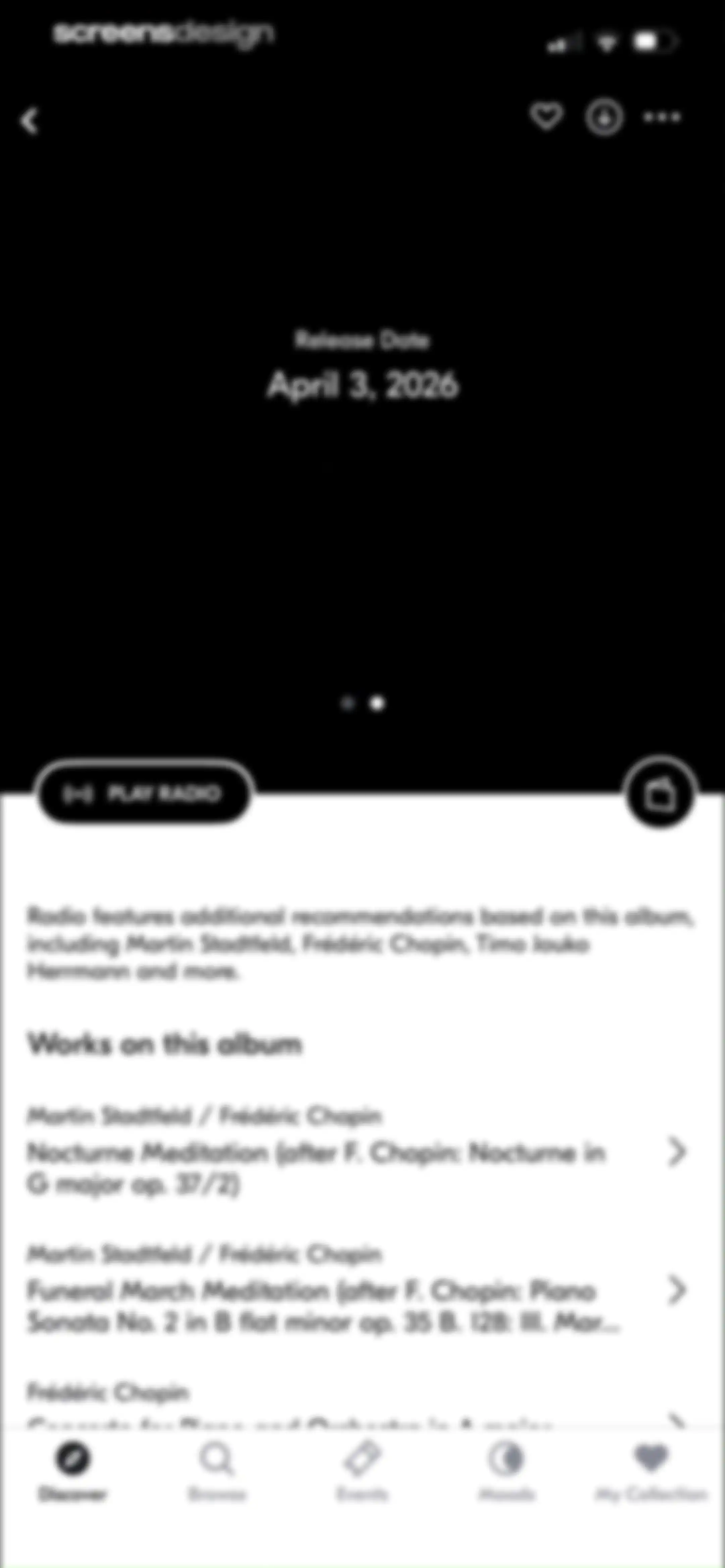 IDAGIO Stream Classical Music screen 16