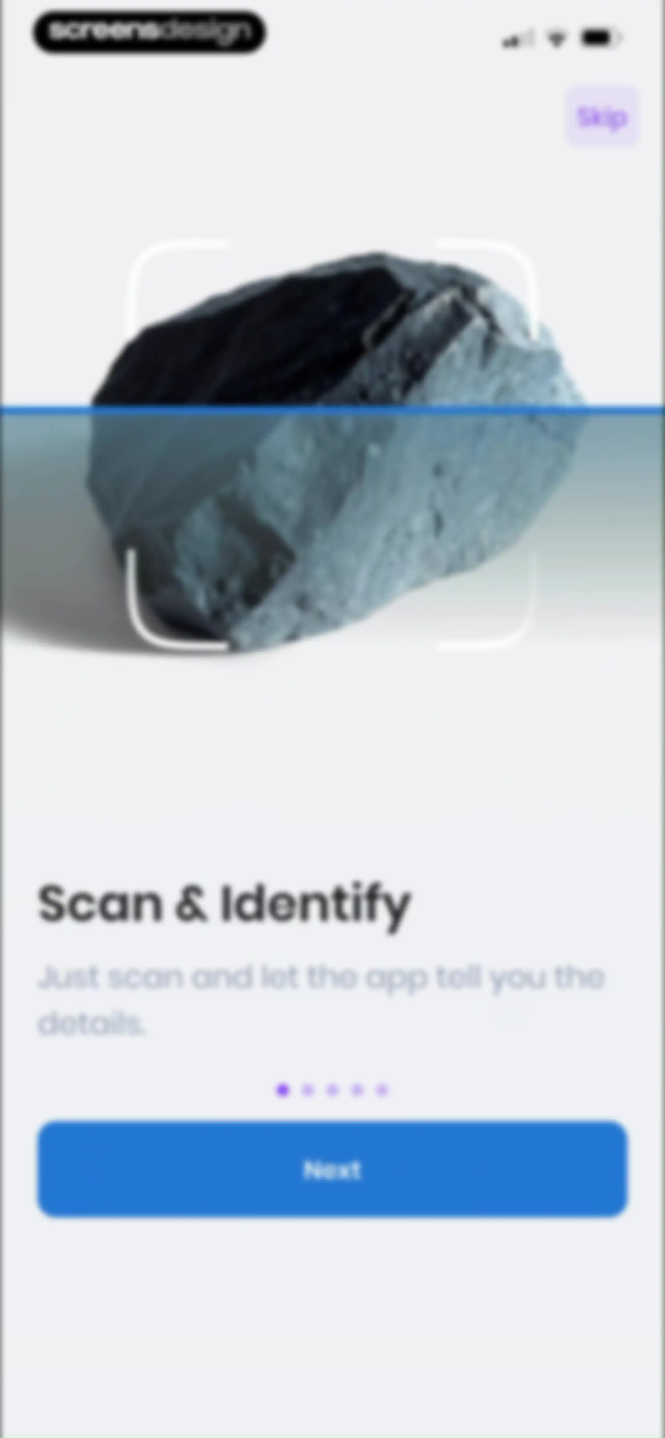 RockIn Rock & Mineral identify screen 4