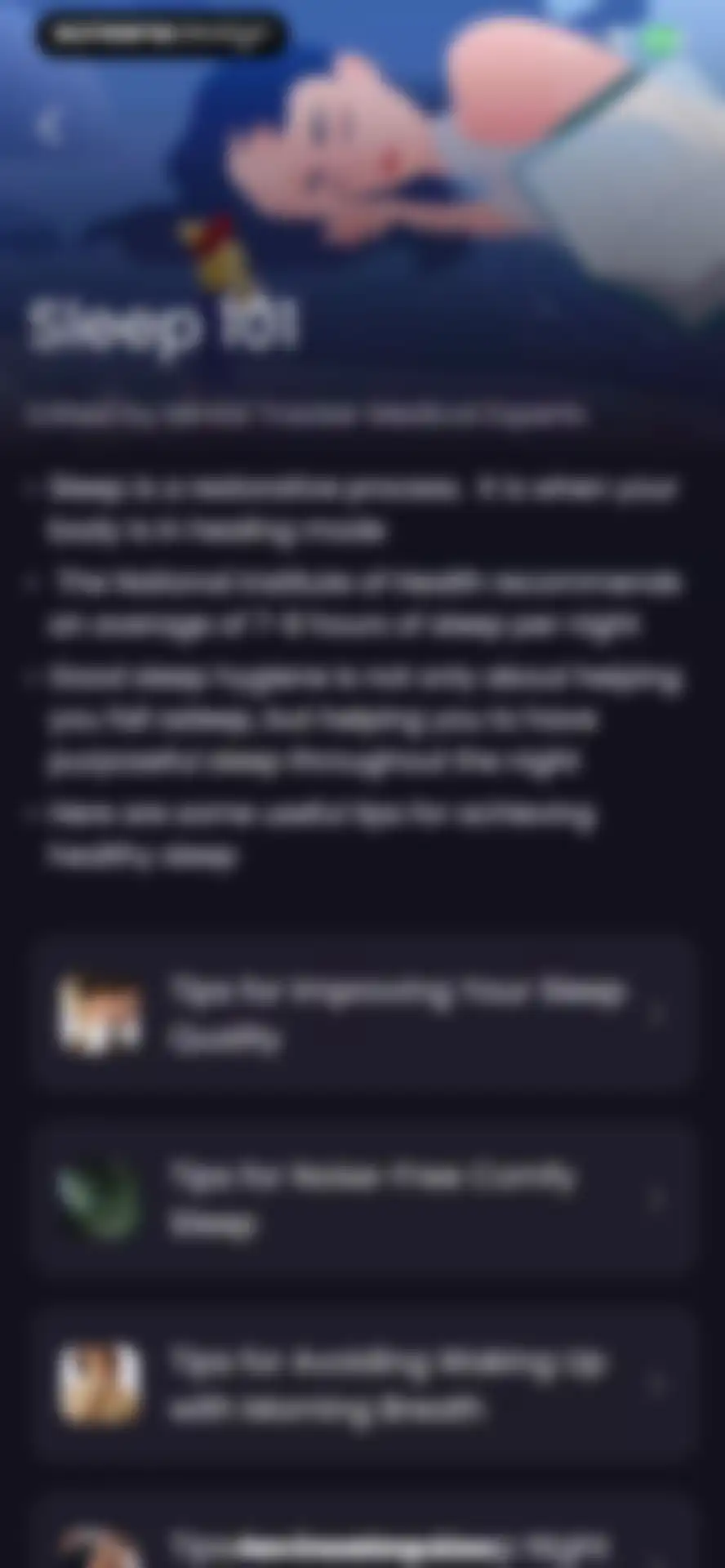 Mintal Tracker:Sleep Recorder screen 68