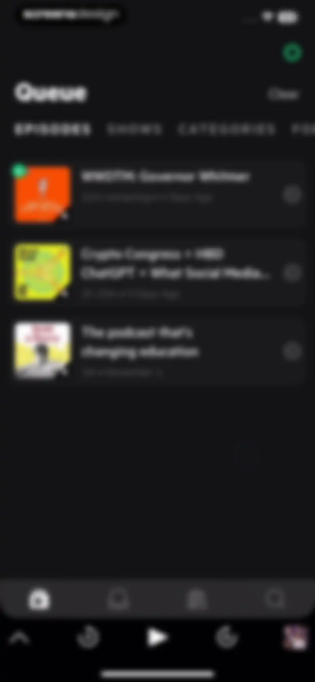 Castro: Podcast App & Player screen 68