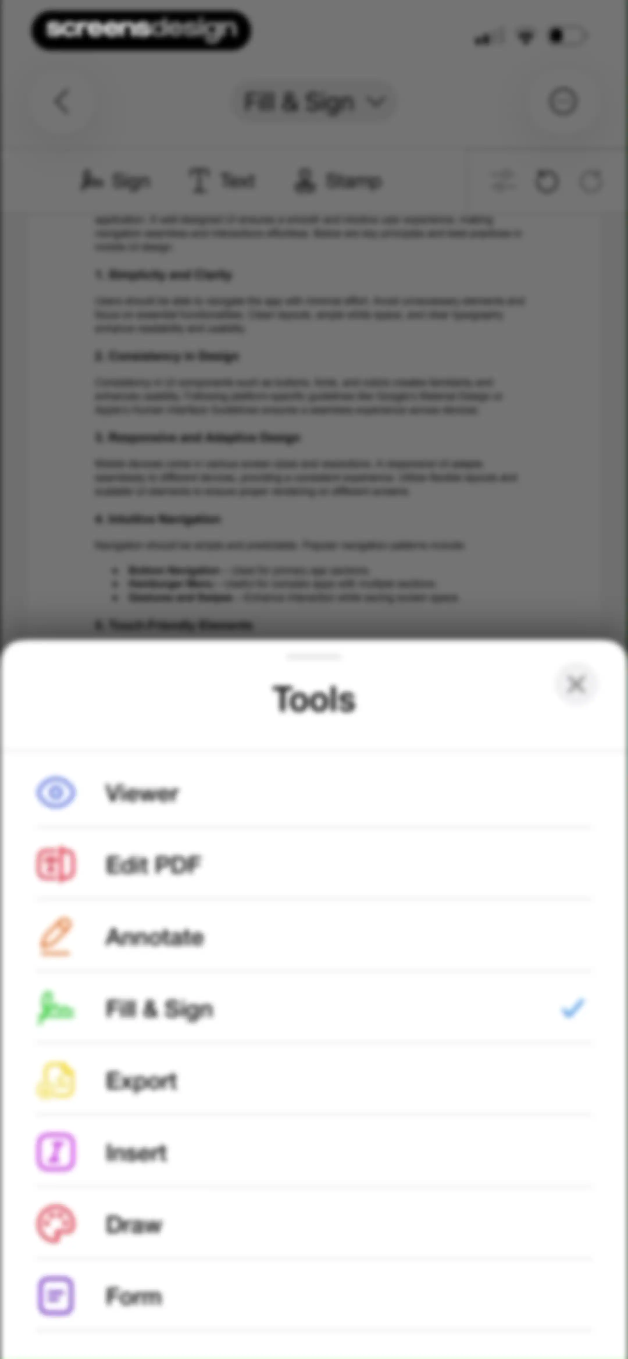 PDF Editor: Read, Scan & Sign screen 34