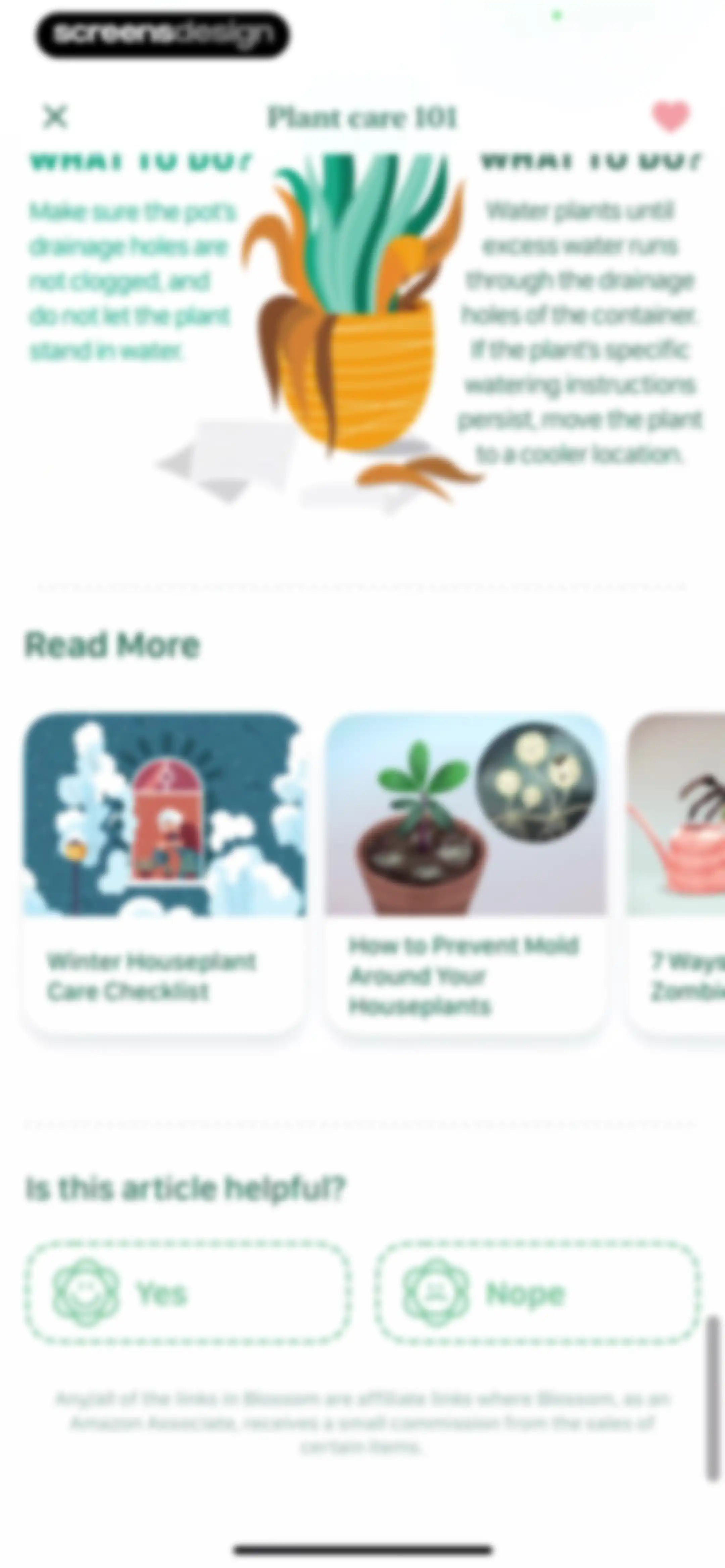 Blossom - Plant Care Guide screen 193