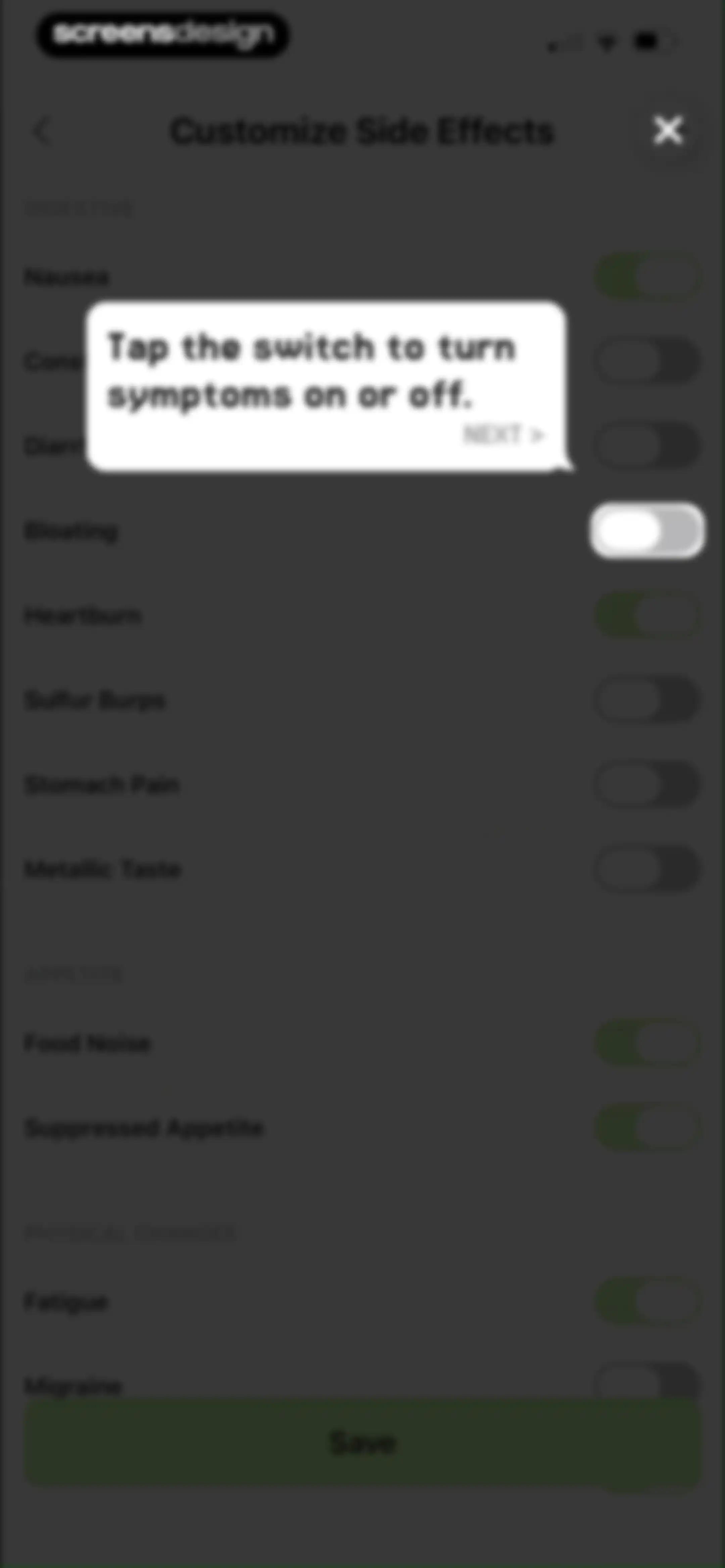 MeAgain: GLP-1 Tracker App screen 75