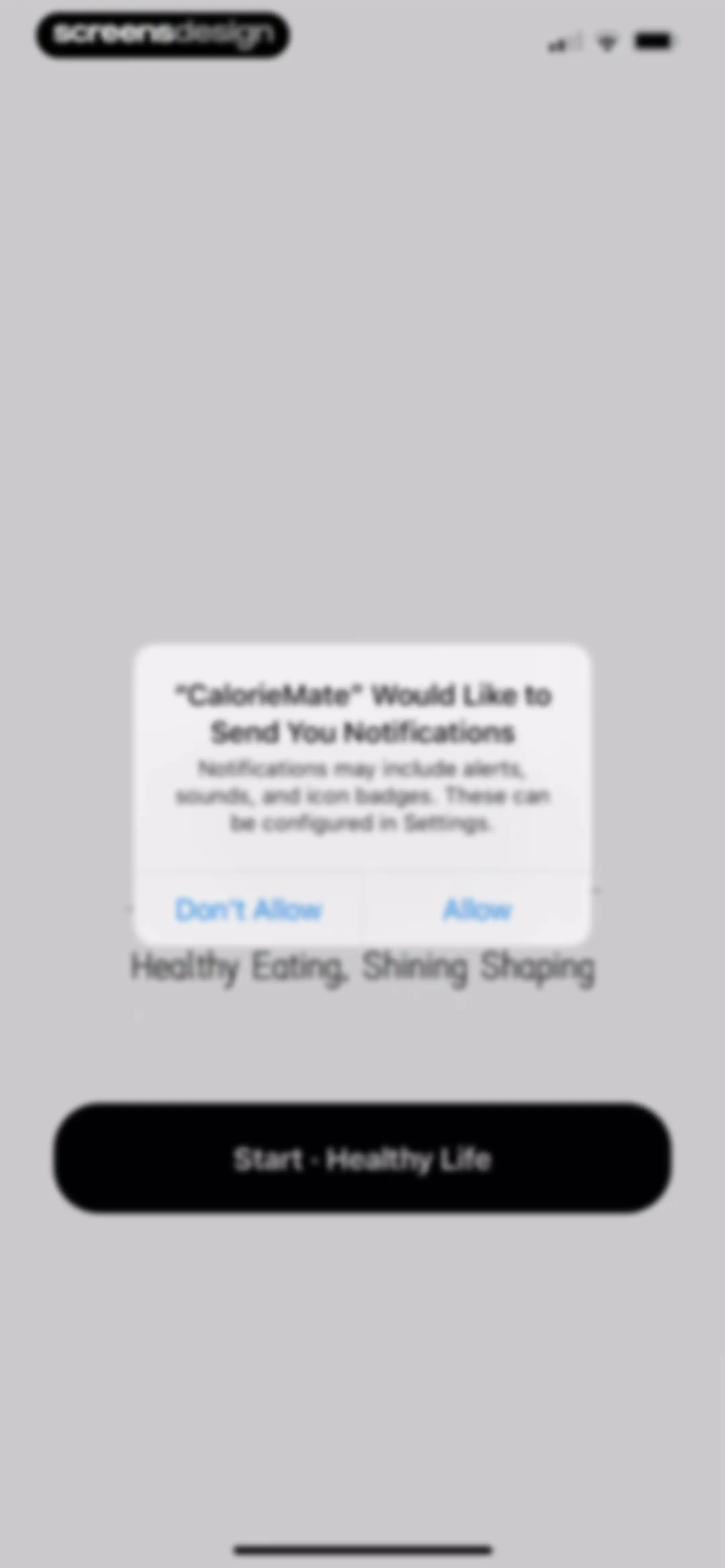 Calorie Tracker-CalorieMate screen 3