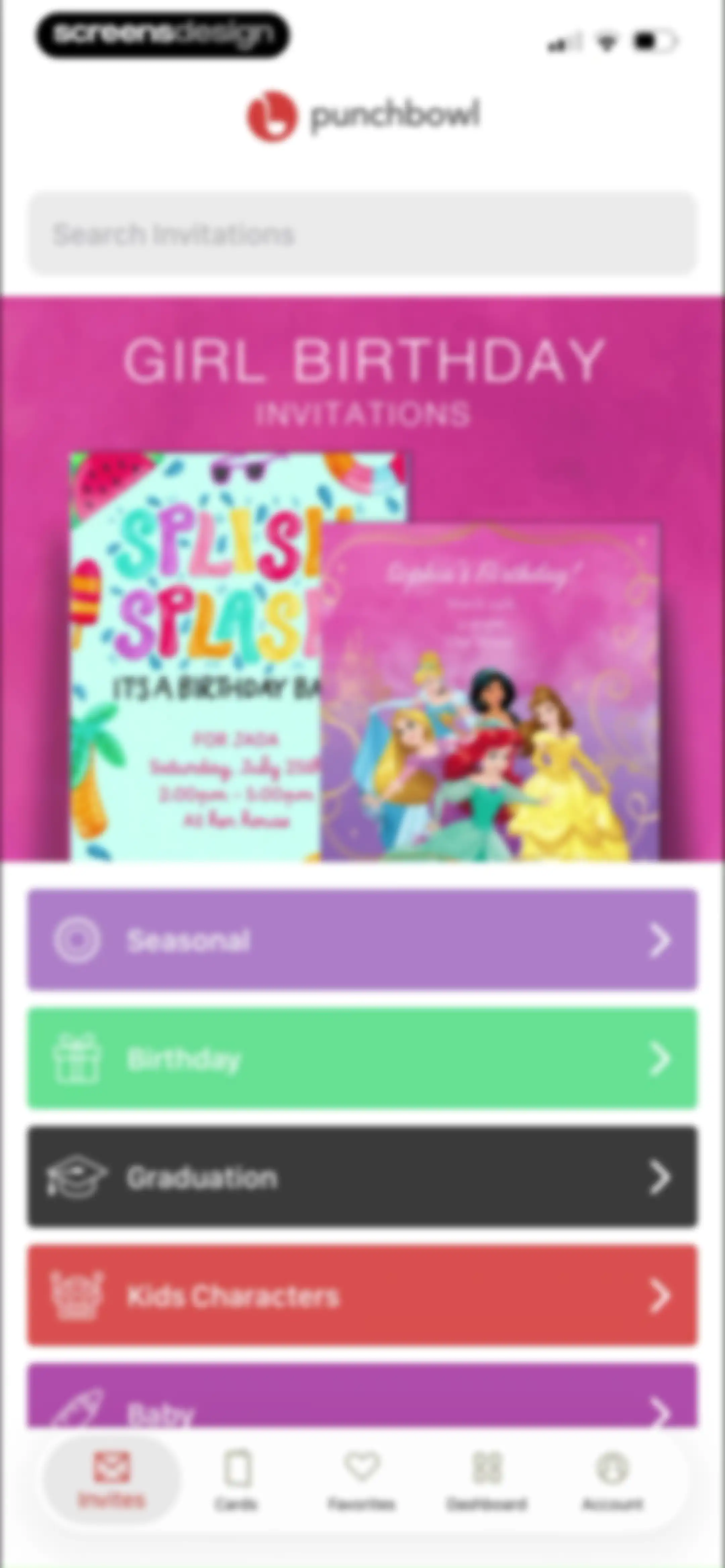 Punchbowl: Invitations & Cards screen 63