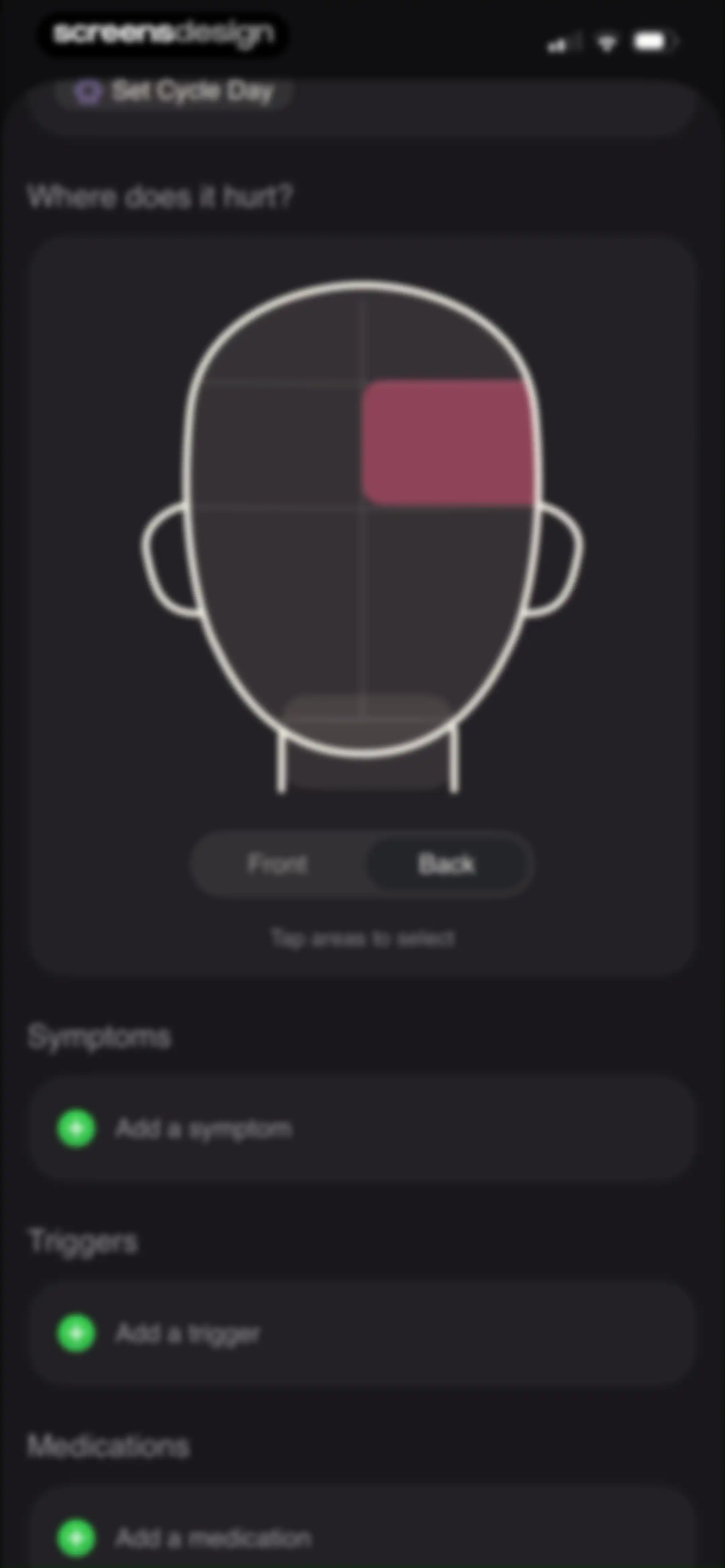 Relief - Migraine Tracker screen 50