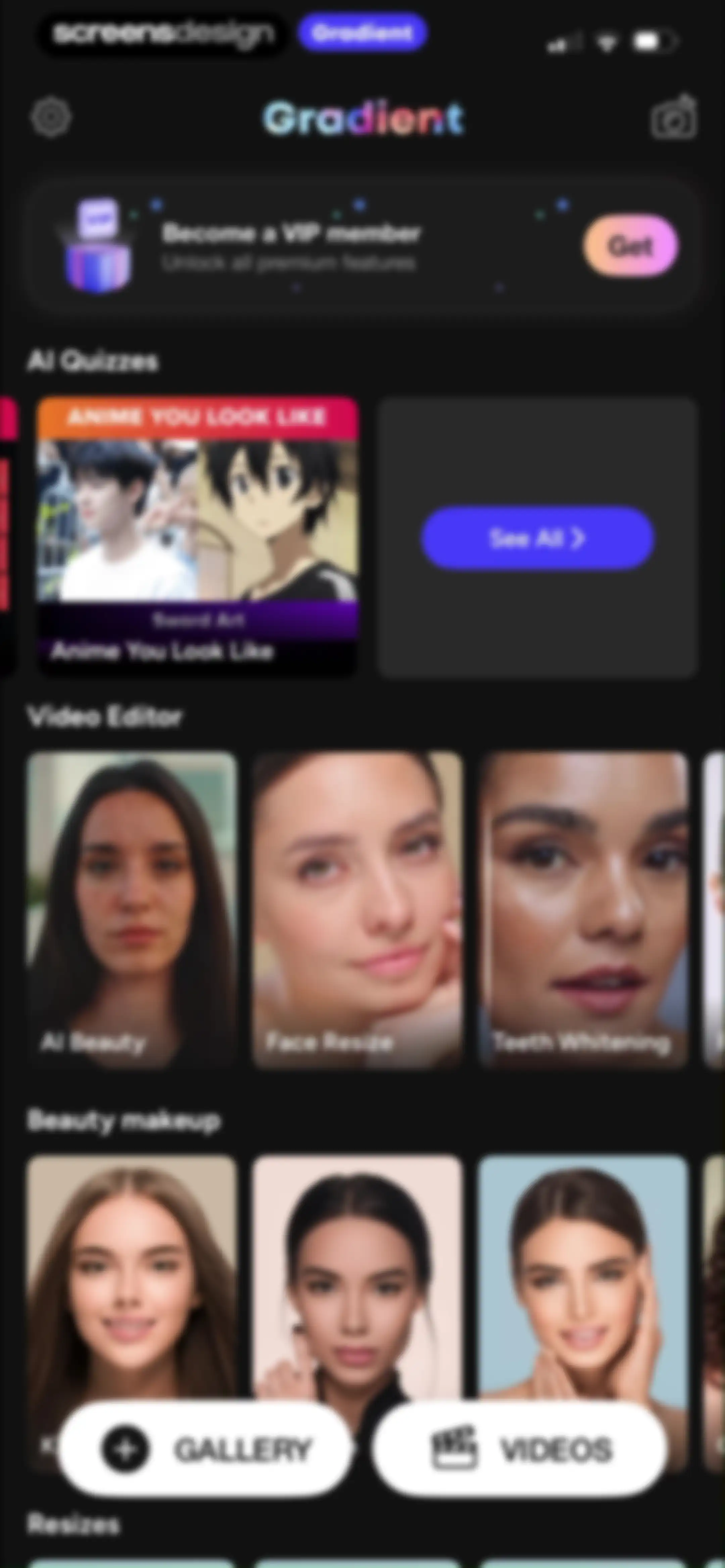 Gradient: You Look Like screen 26