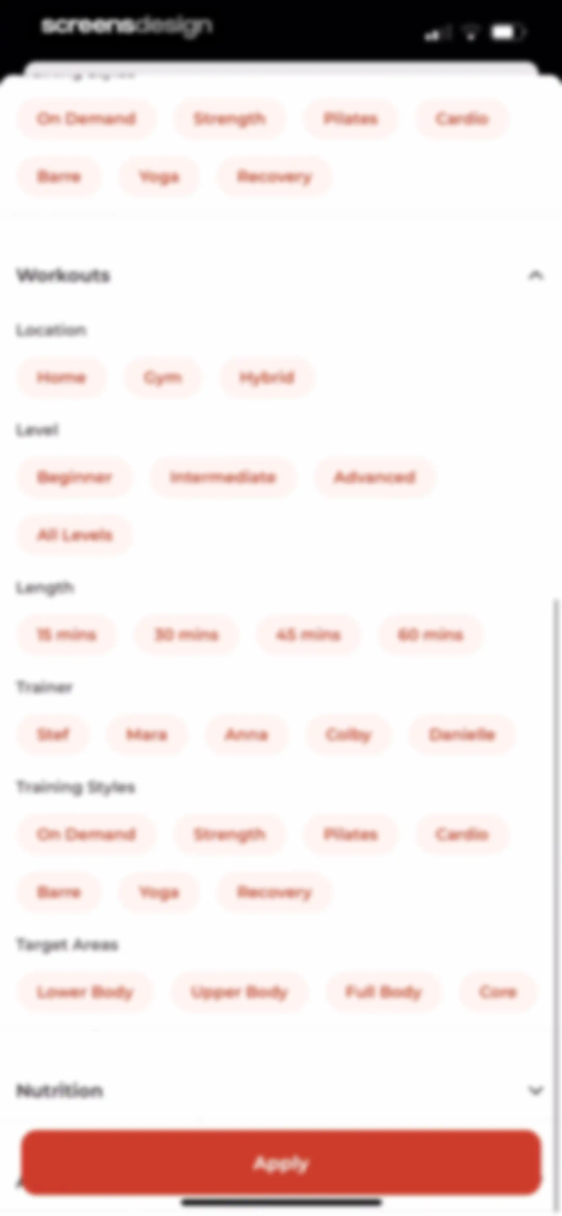 WeGLOW: Home Workout for Women screen 215