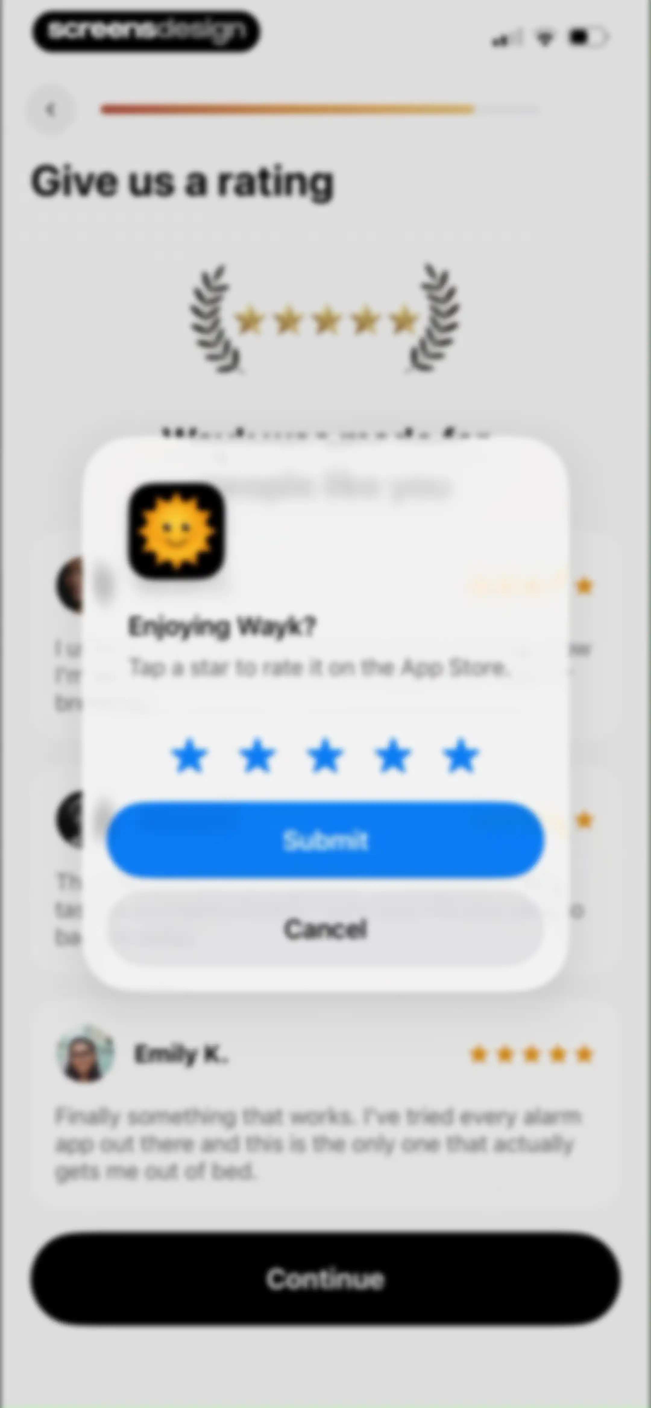 Wayk: Alarm Clock to Wake Up screen 33