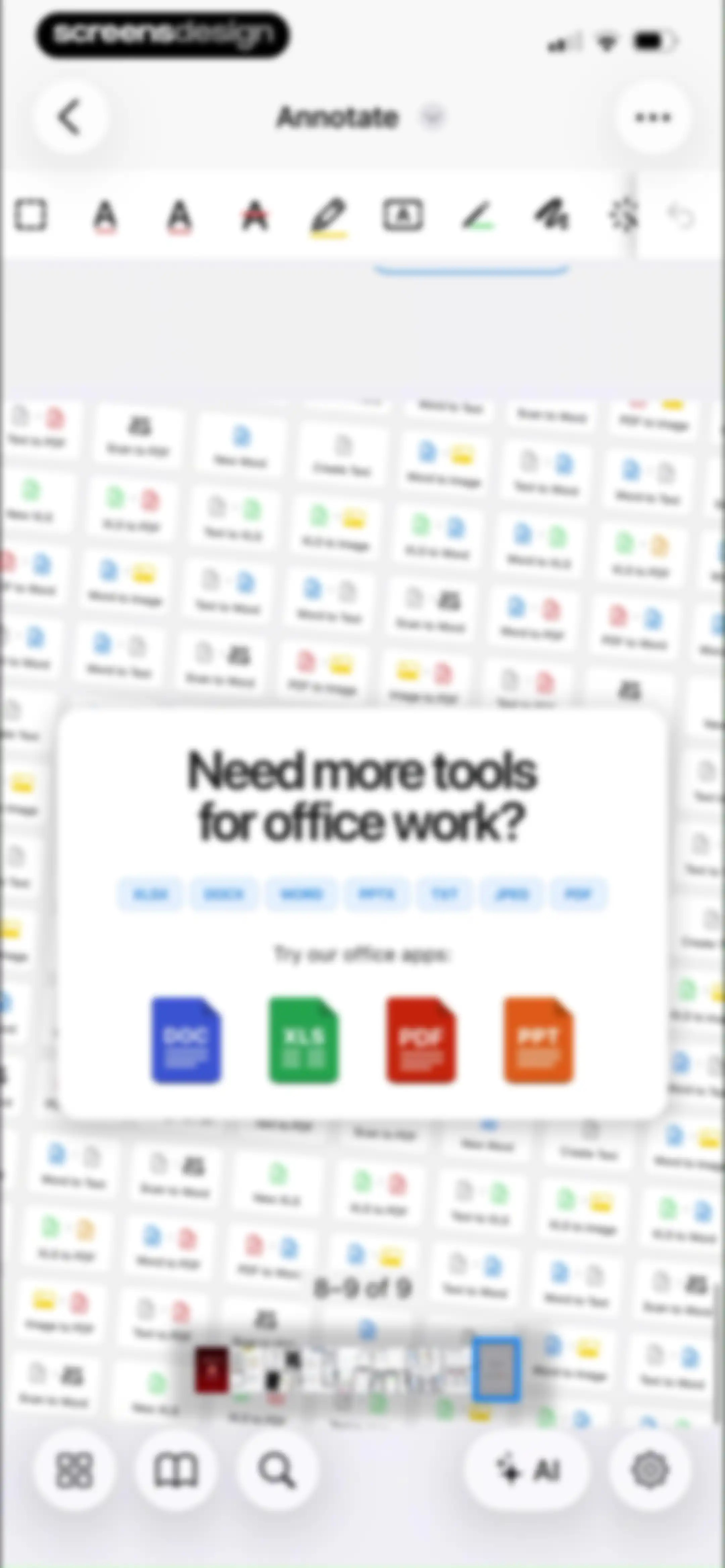 PDF Editor ® screen 15