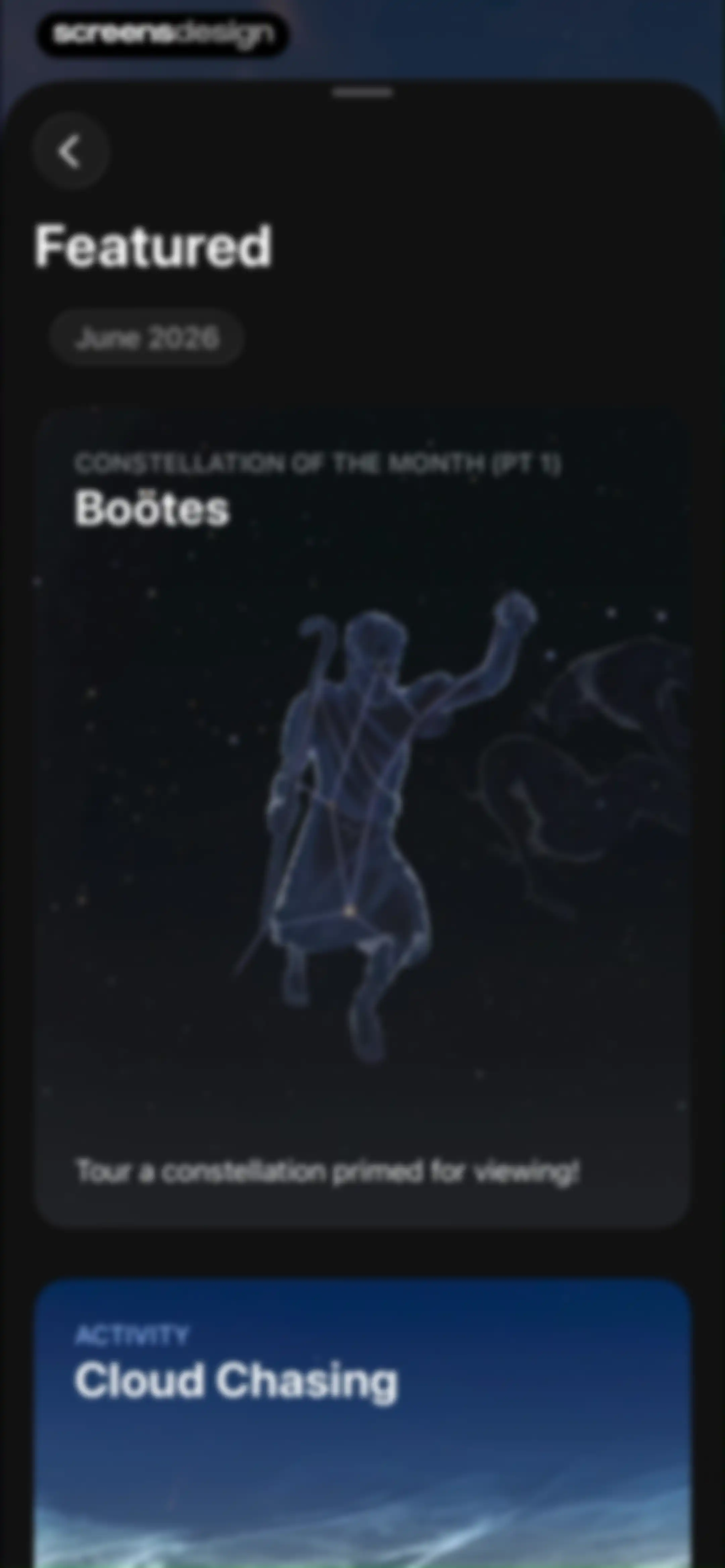 Sky Guide screen 67