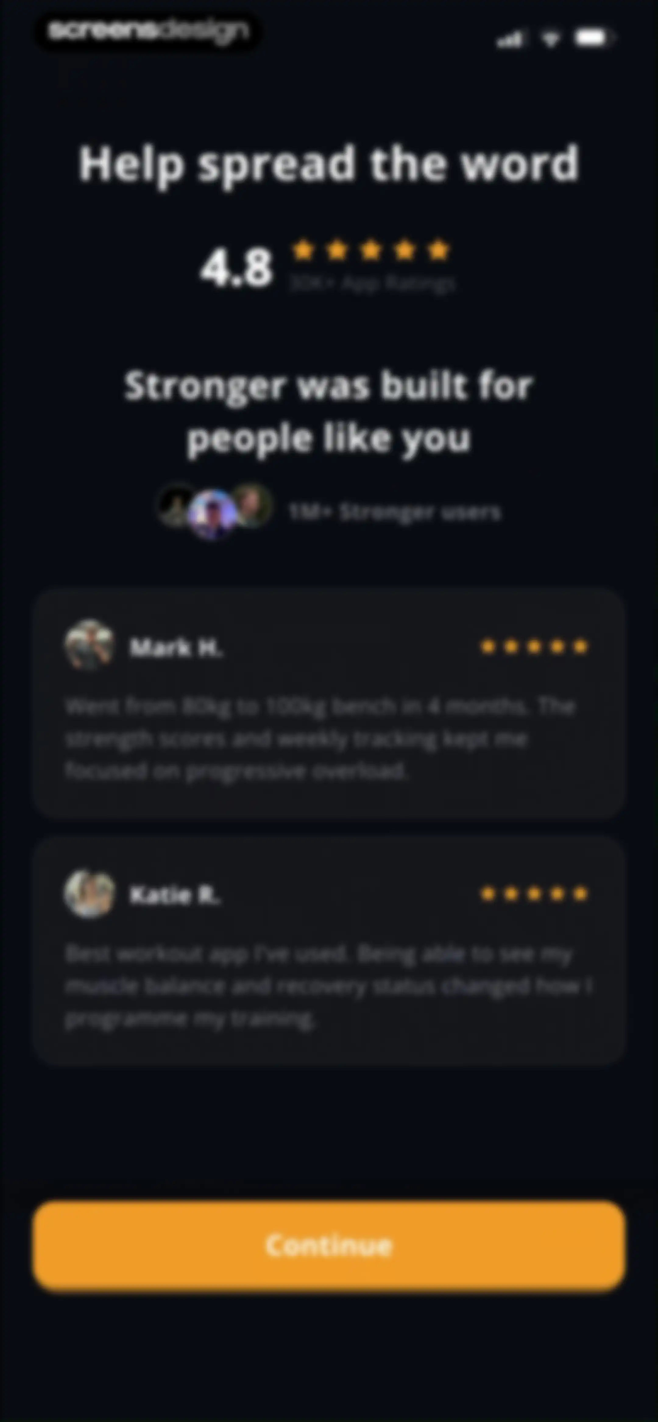 Stronger - Gym Workout Planner screen 17