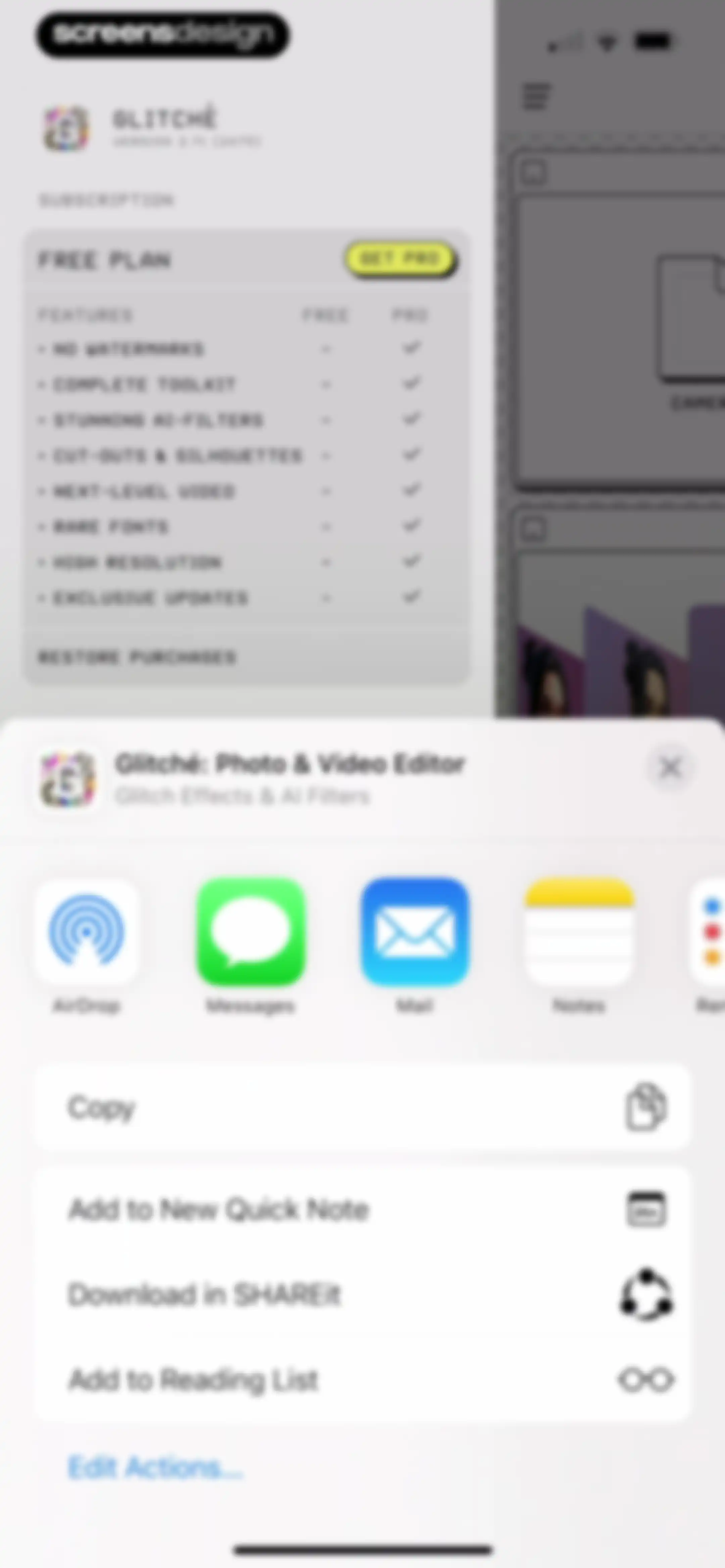 Glitché: Photo & Video Editor screen 107