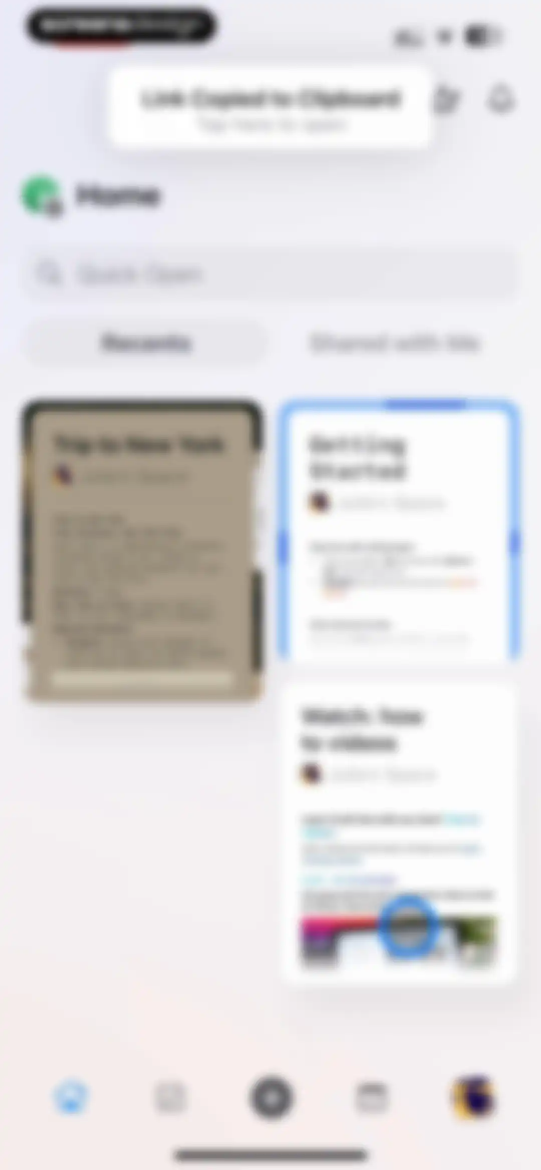 Craft: Notes, Documents, AI screen 100