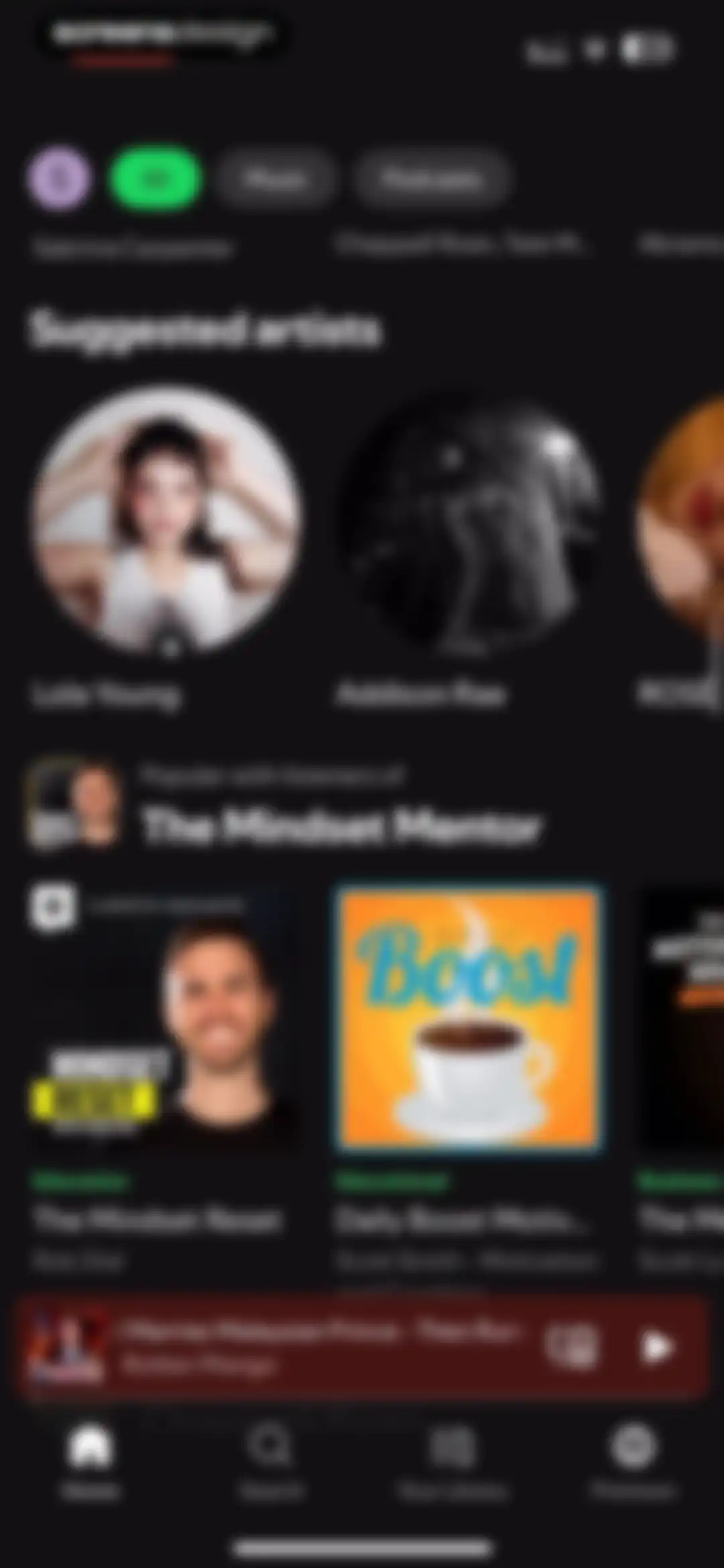 Spotify: Music and Podcasts screen 67