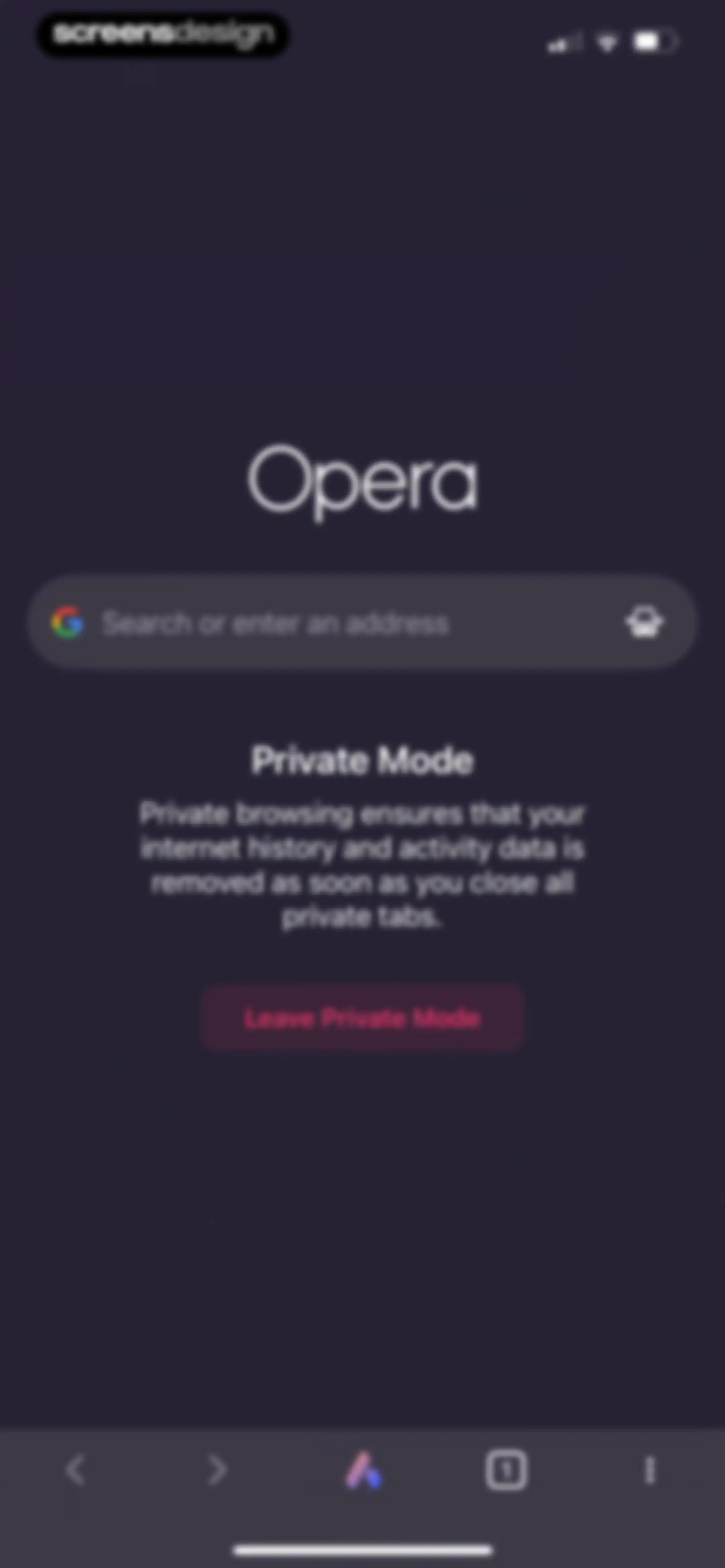 Opera: AI browser with VPN screen 98