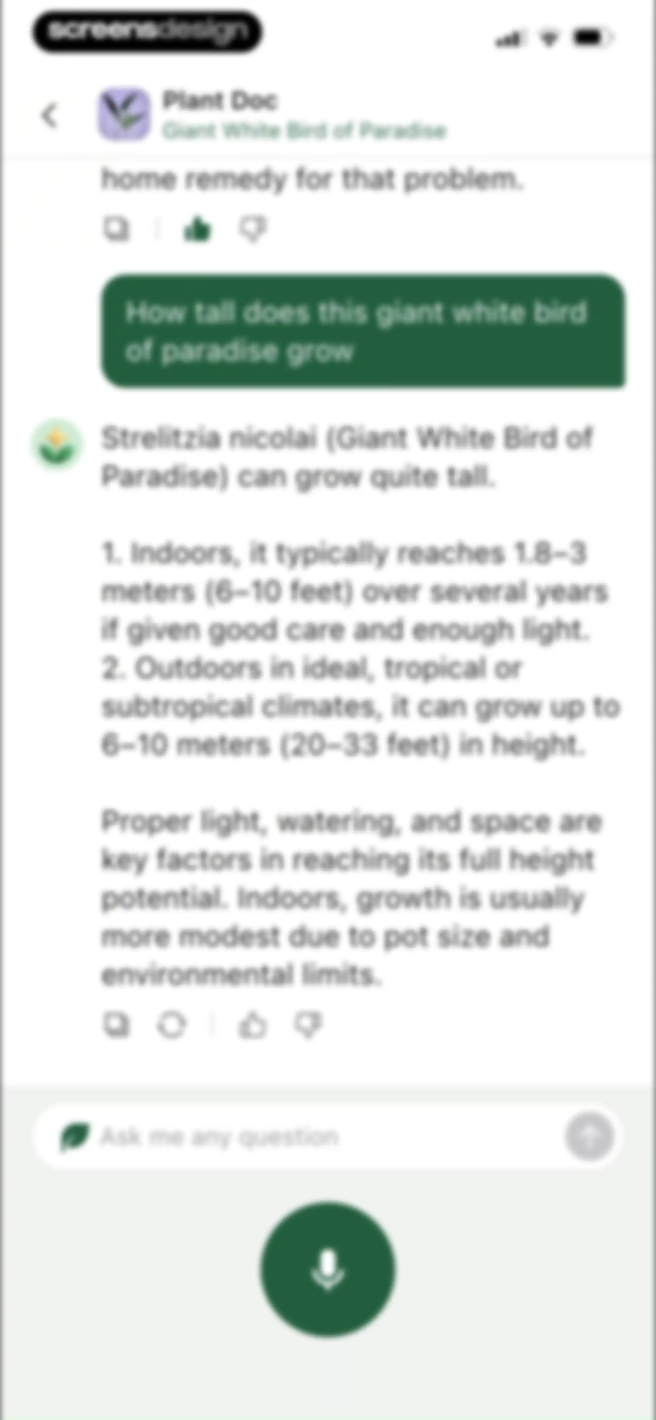 PlantAID:identifier&care guide screen 56