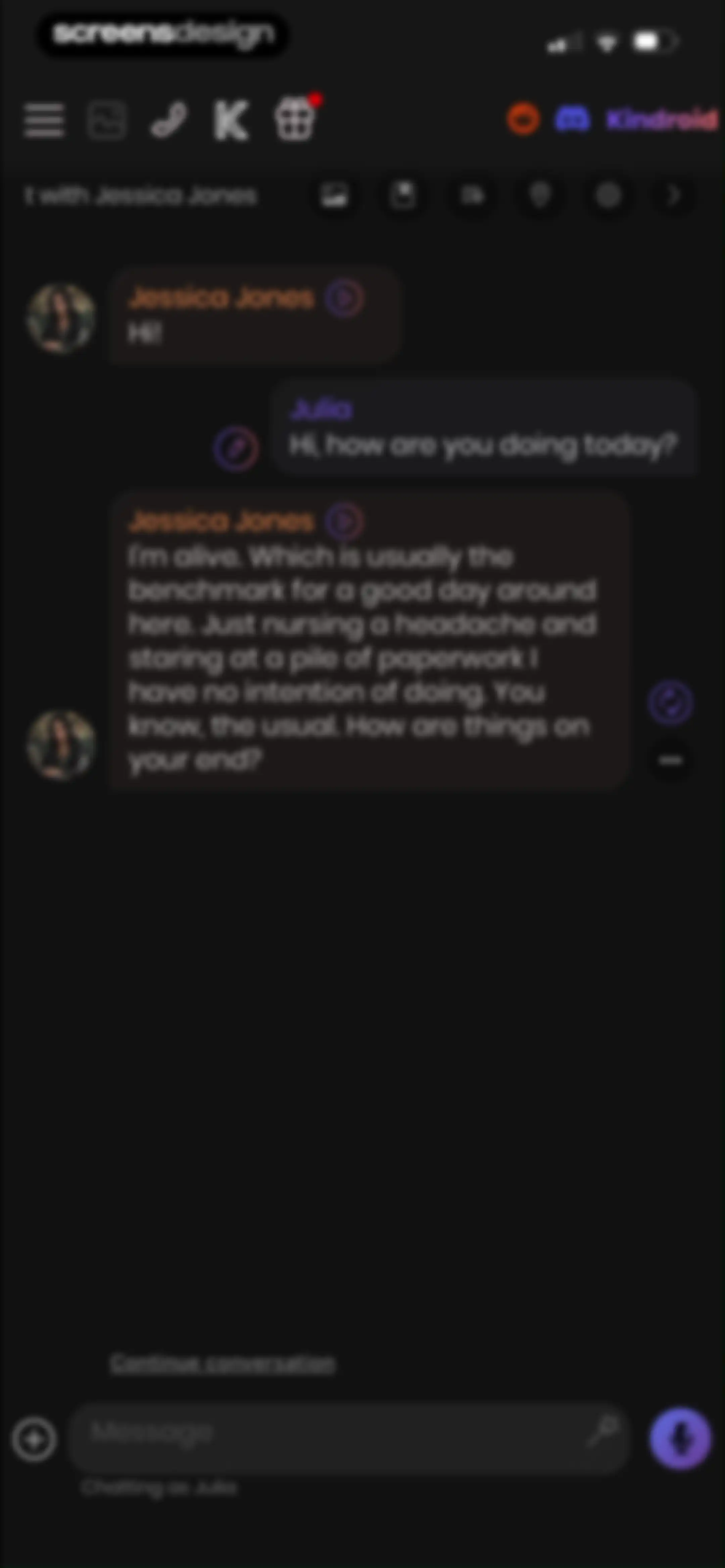 Kindroid: Your Personal AI screen 40