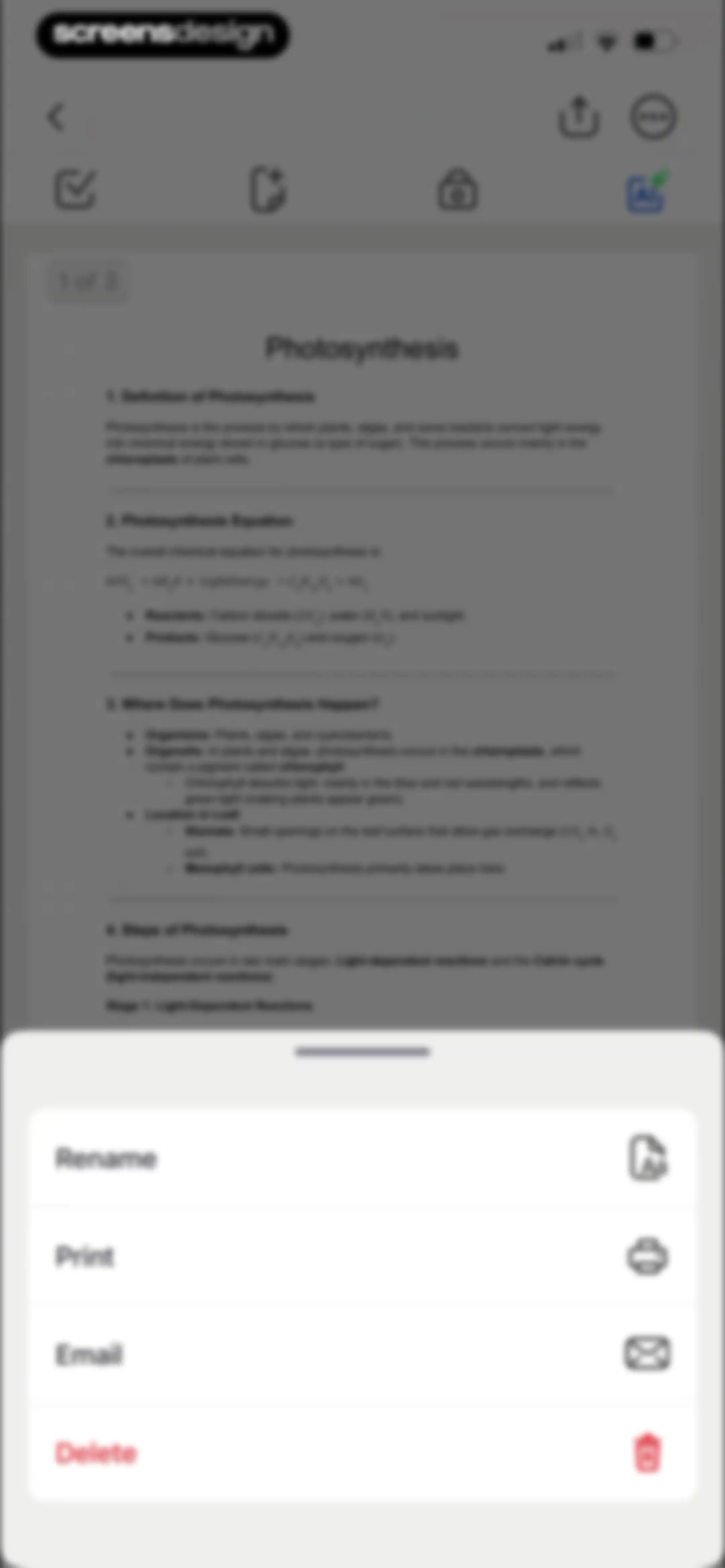 Forma: PDF Document Editor screen 125