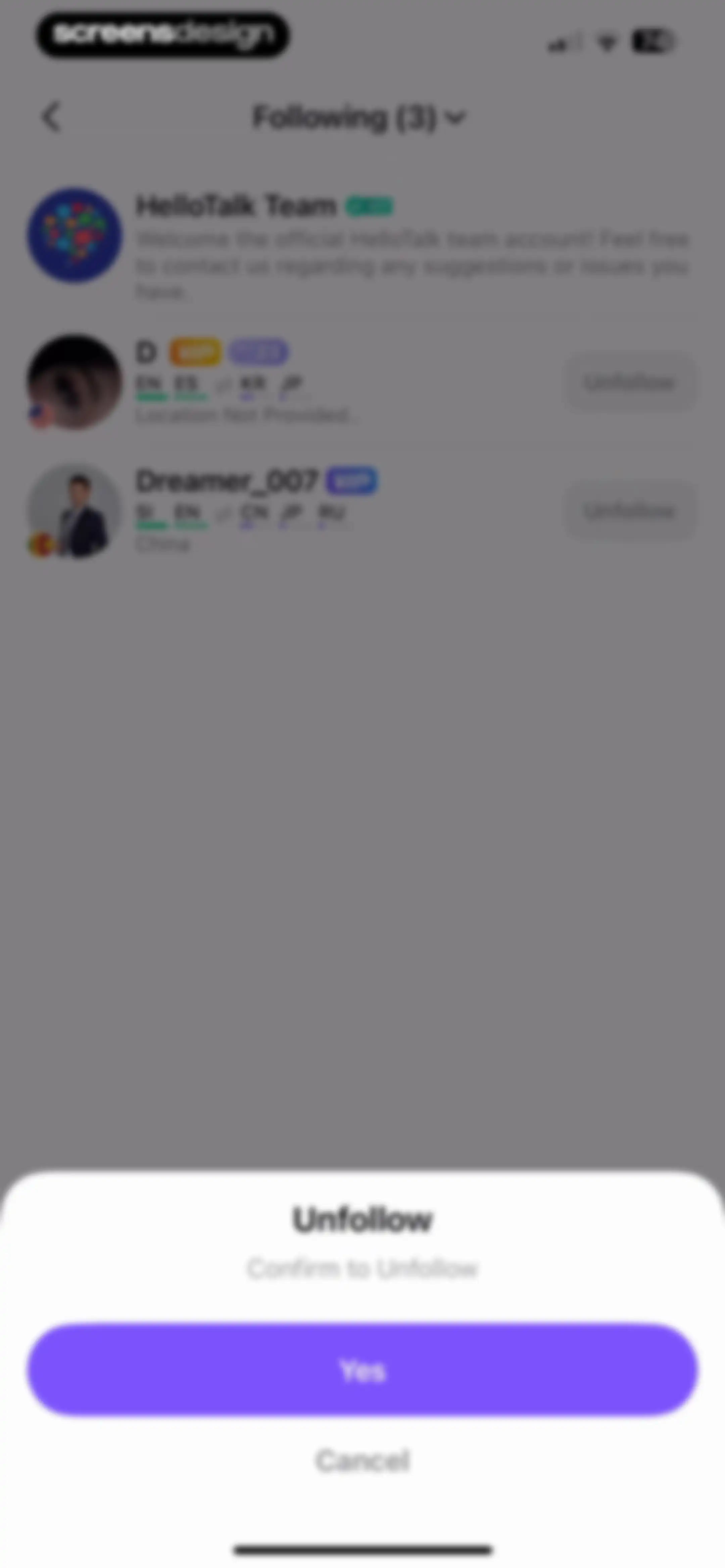HelloTalk - Language Learning screen 214