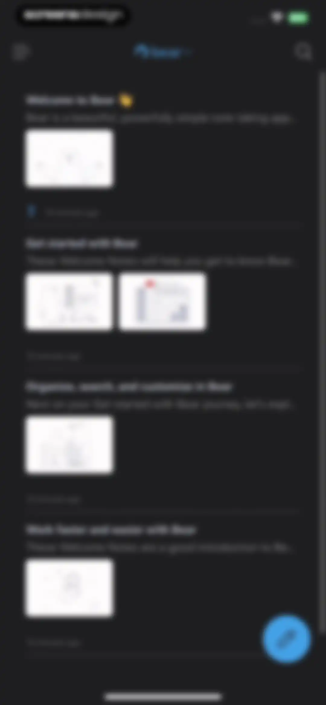 Bear - Markdown Notes screen 48