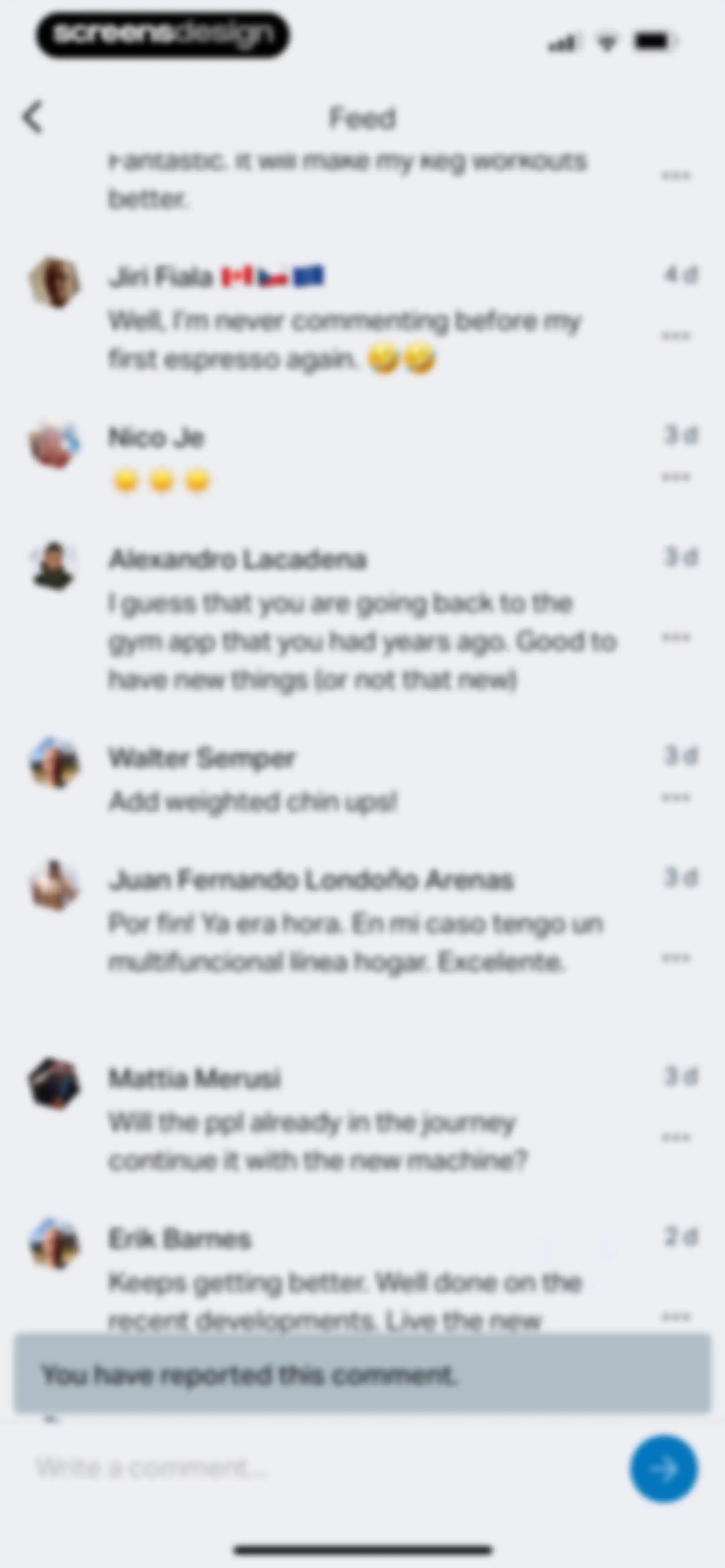 Freeletics: Workouts & Fitness screen 119