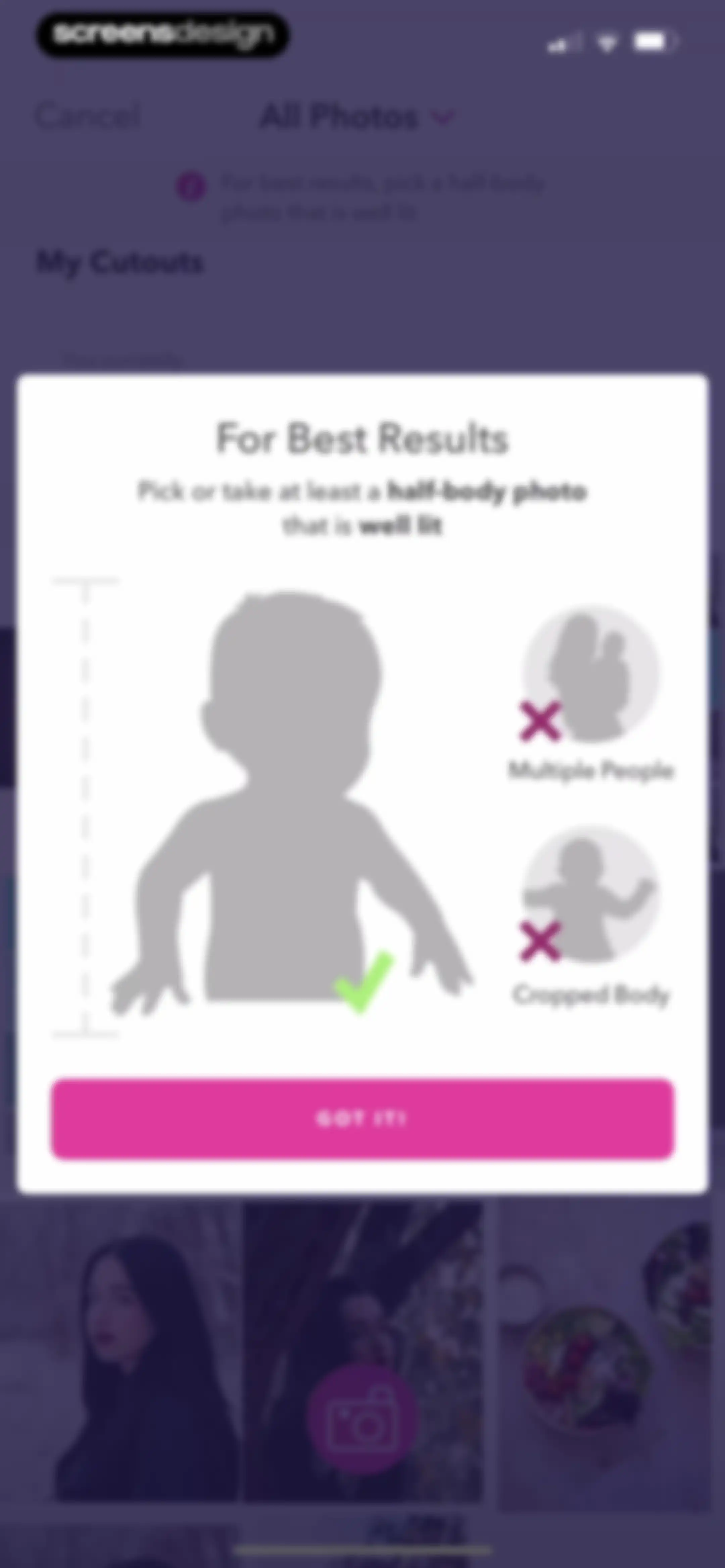Precious - Baby Photo Art screen 61