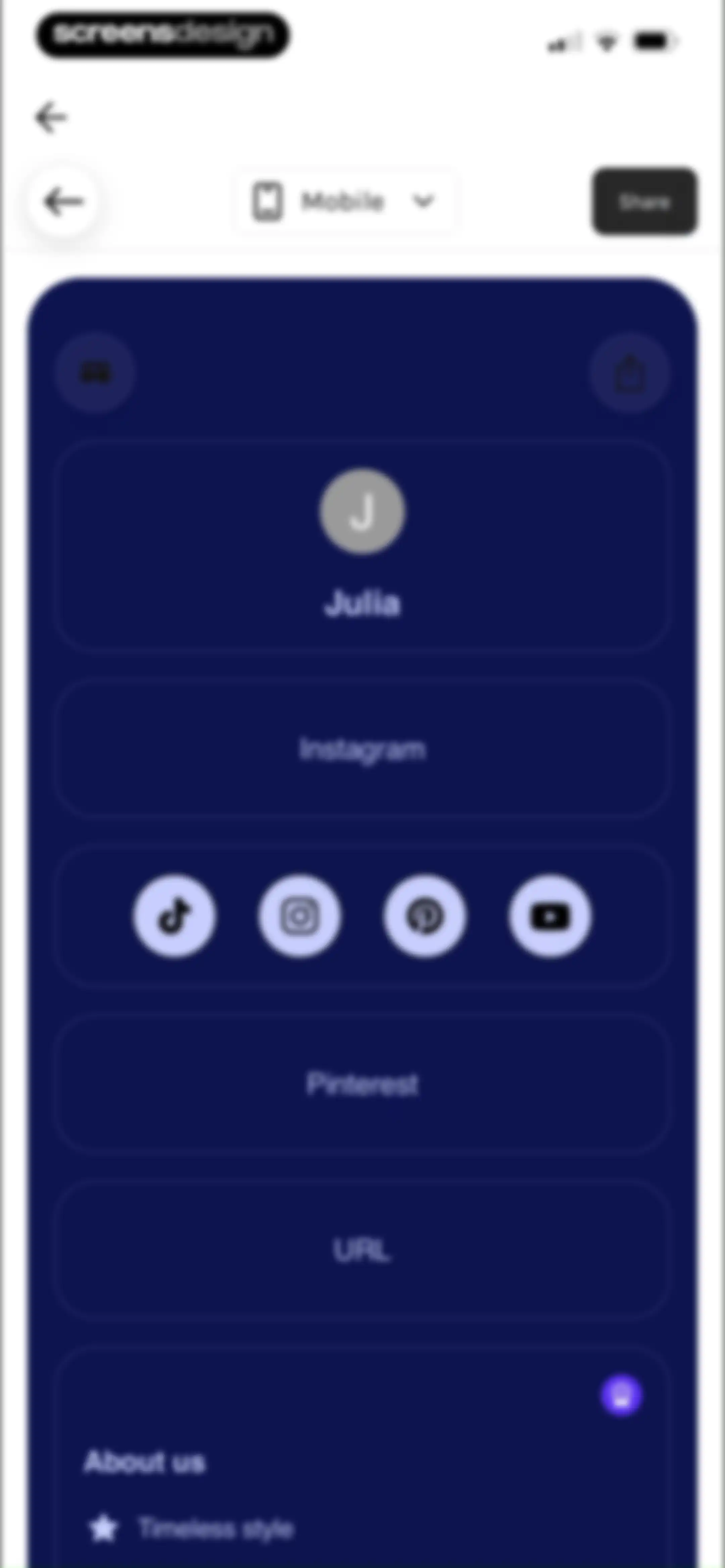 UNUM — Layout & Feed Preview screen 117