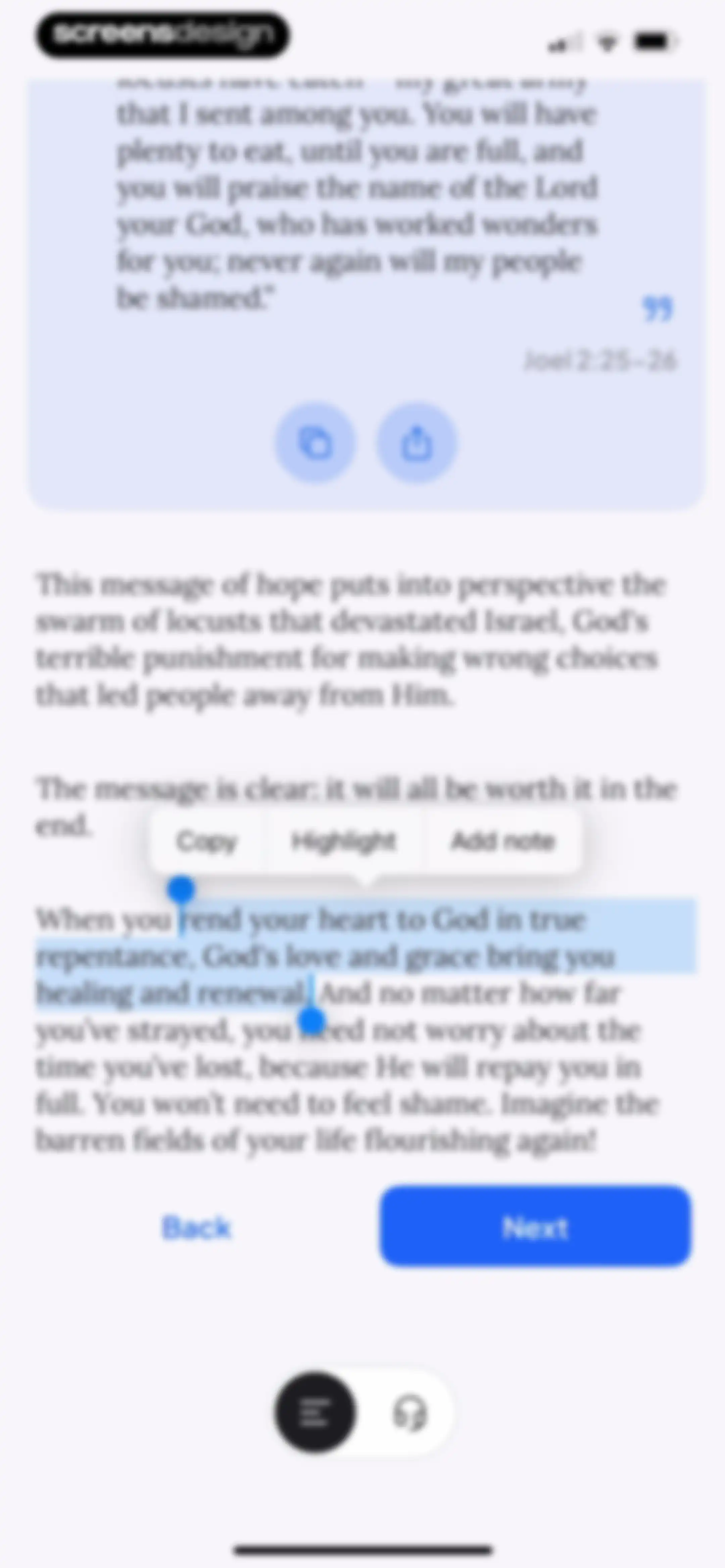 Duomo: Daily Prayer & Bible screen 69