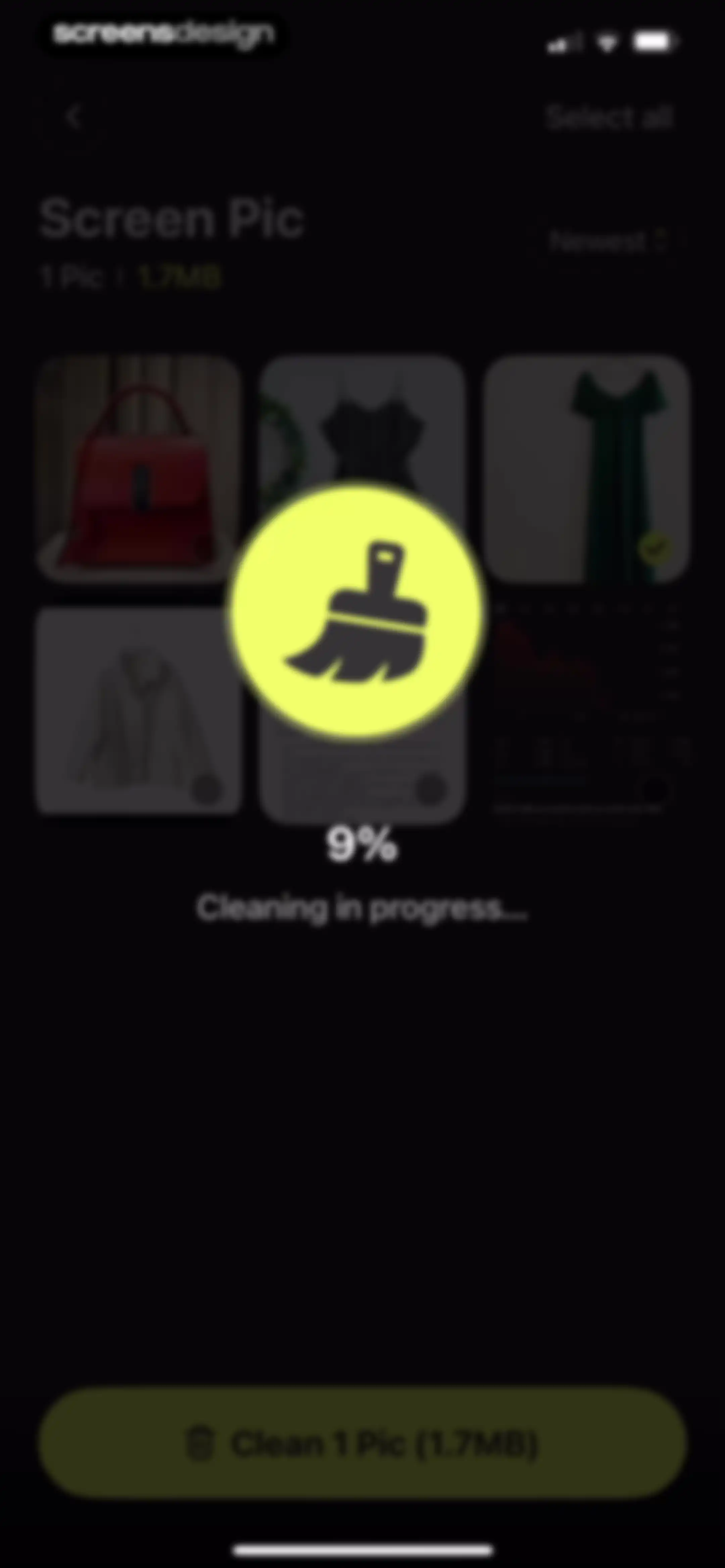 Lumi Cleaner: storage cleaner screen 27