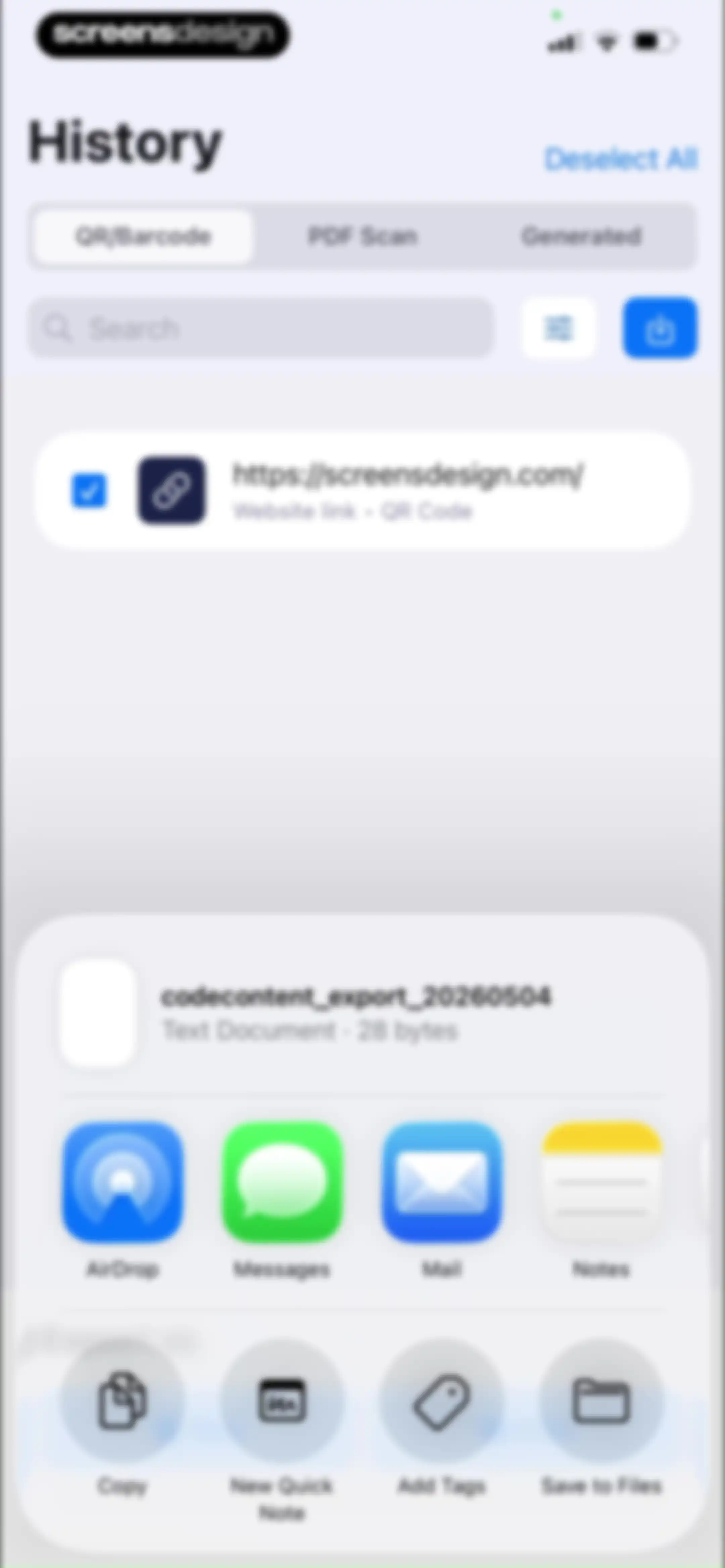 QR Code Reader, Barcode Scan screen 27