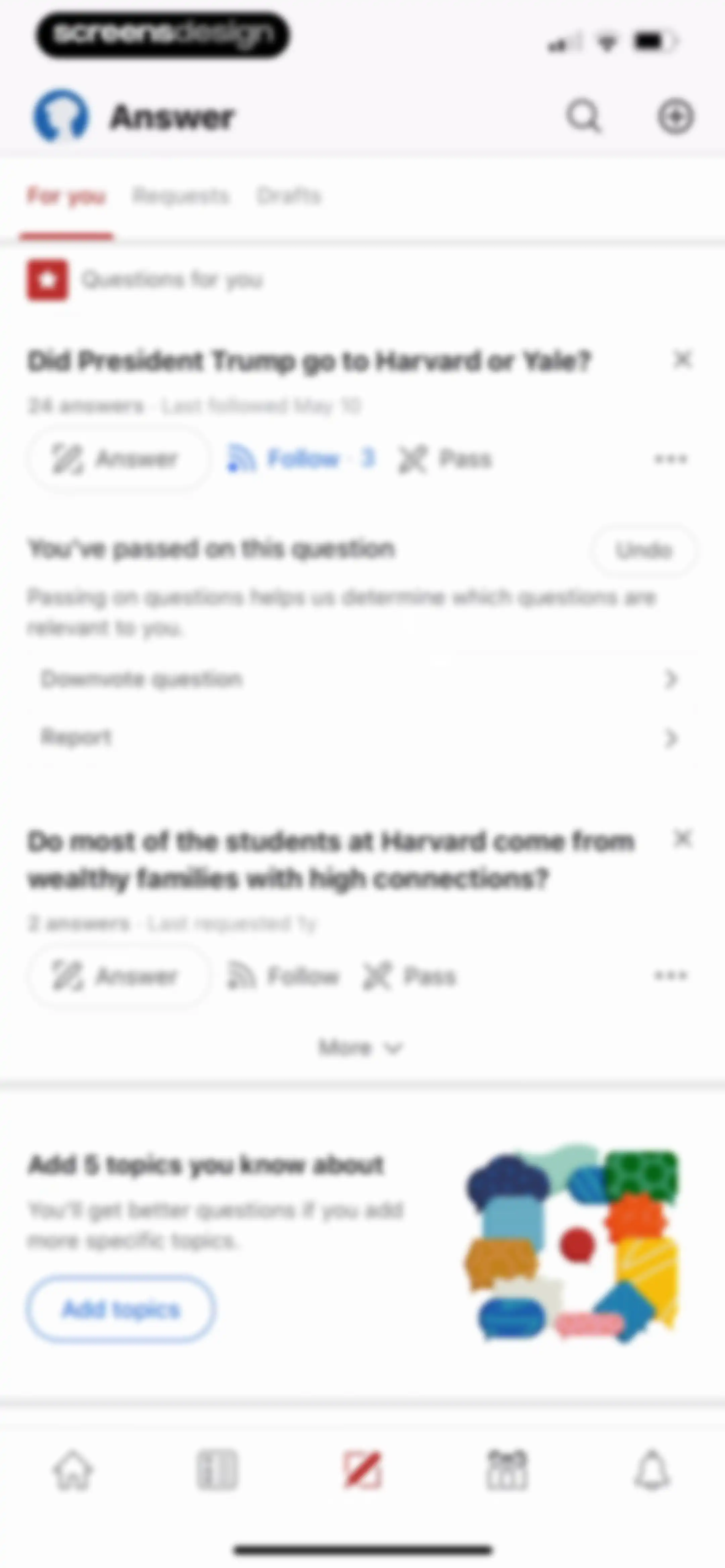 Quora screen 125