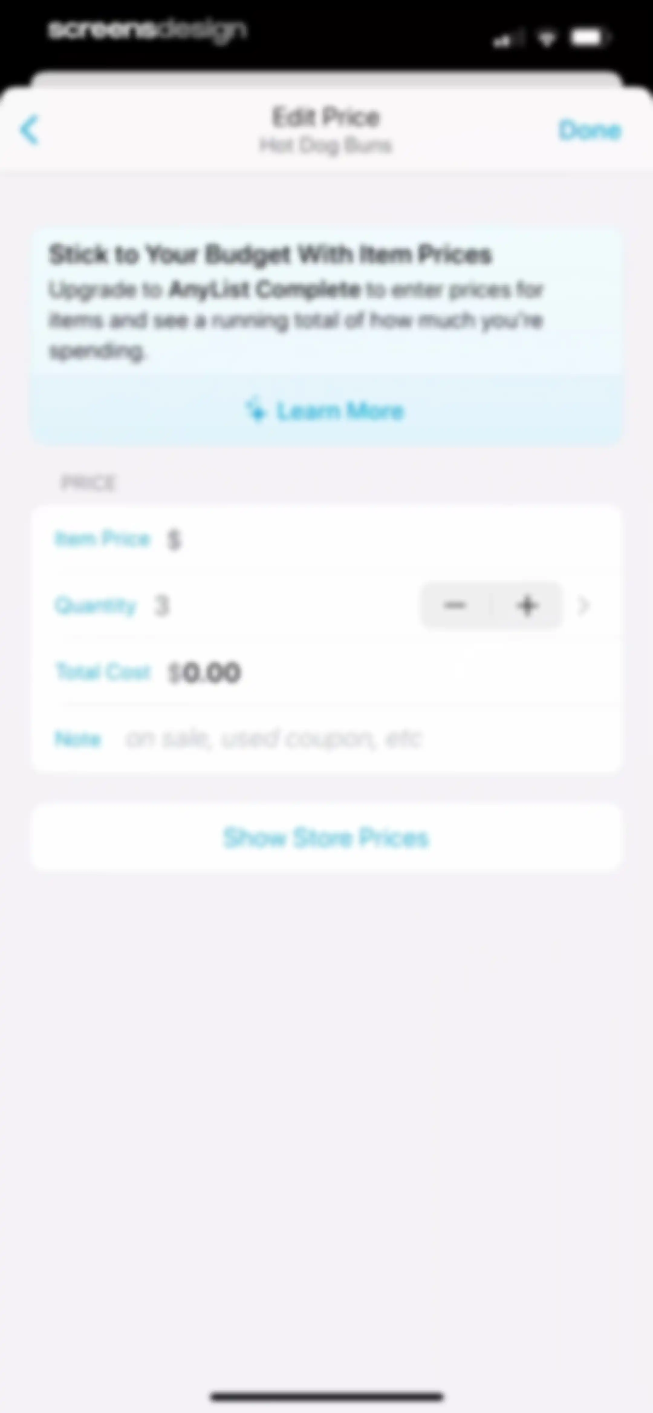 AnyList: Grocery Shopping List screen 34