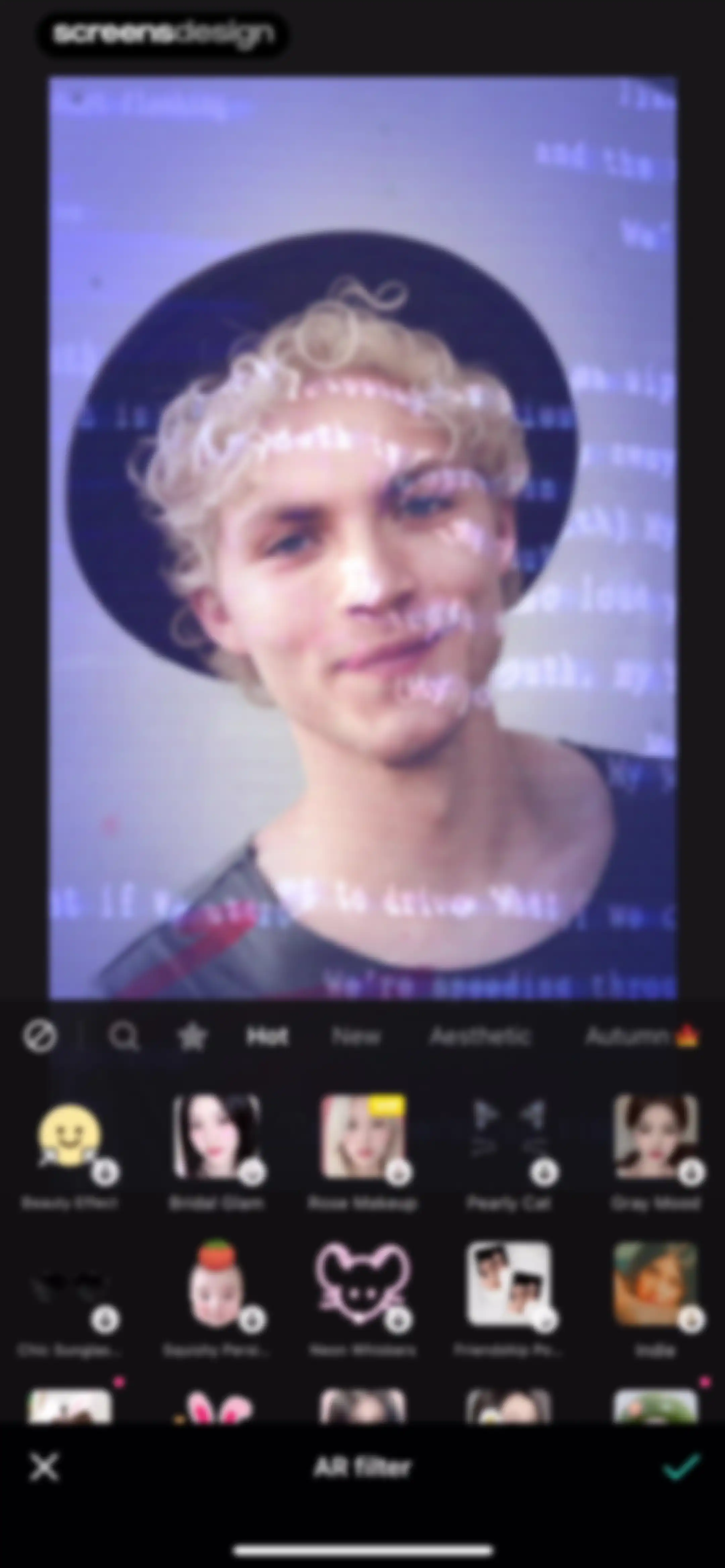 B612 AI Photo&Video Editor screen 102