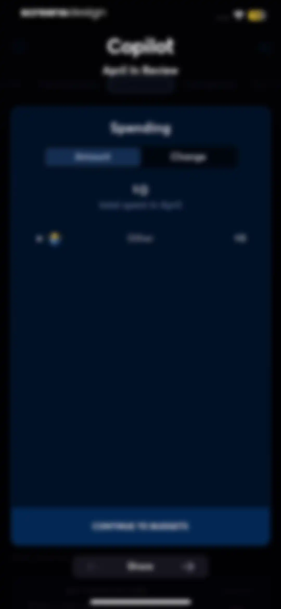 Copilot: Track & Budget Money screen 39