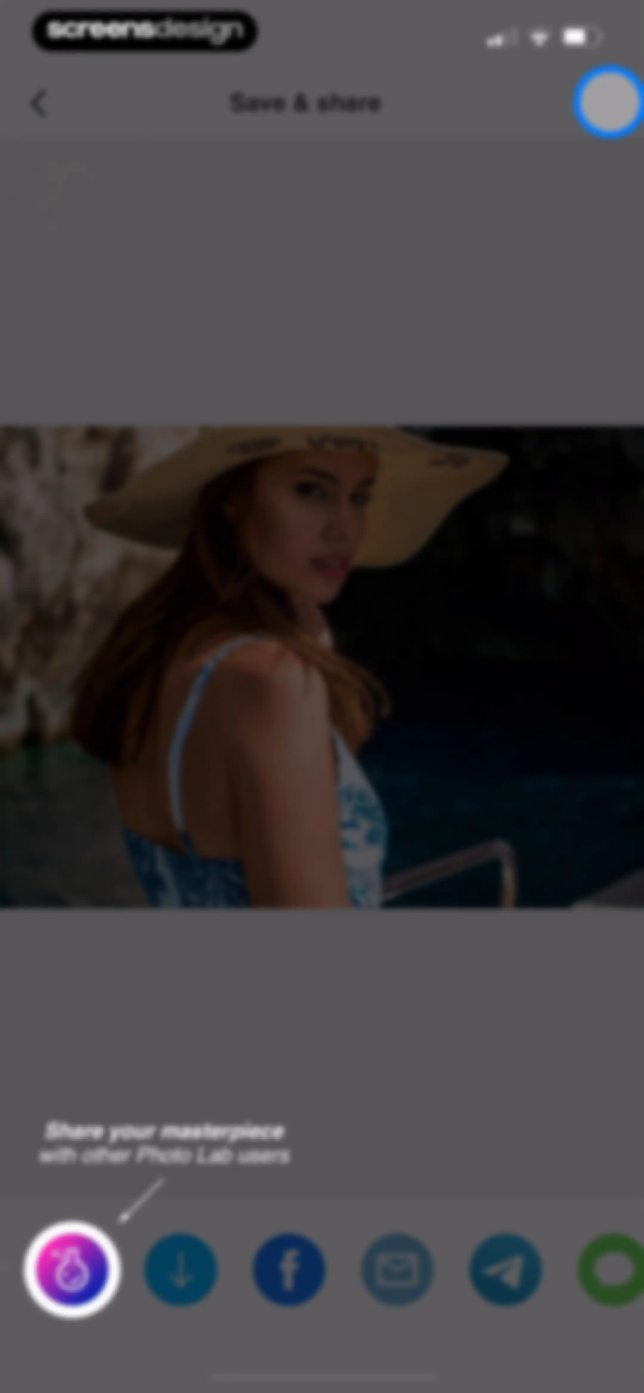 Photo Lab — AI Image Editor screen 111