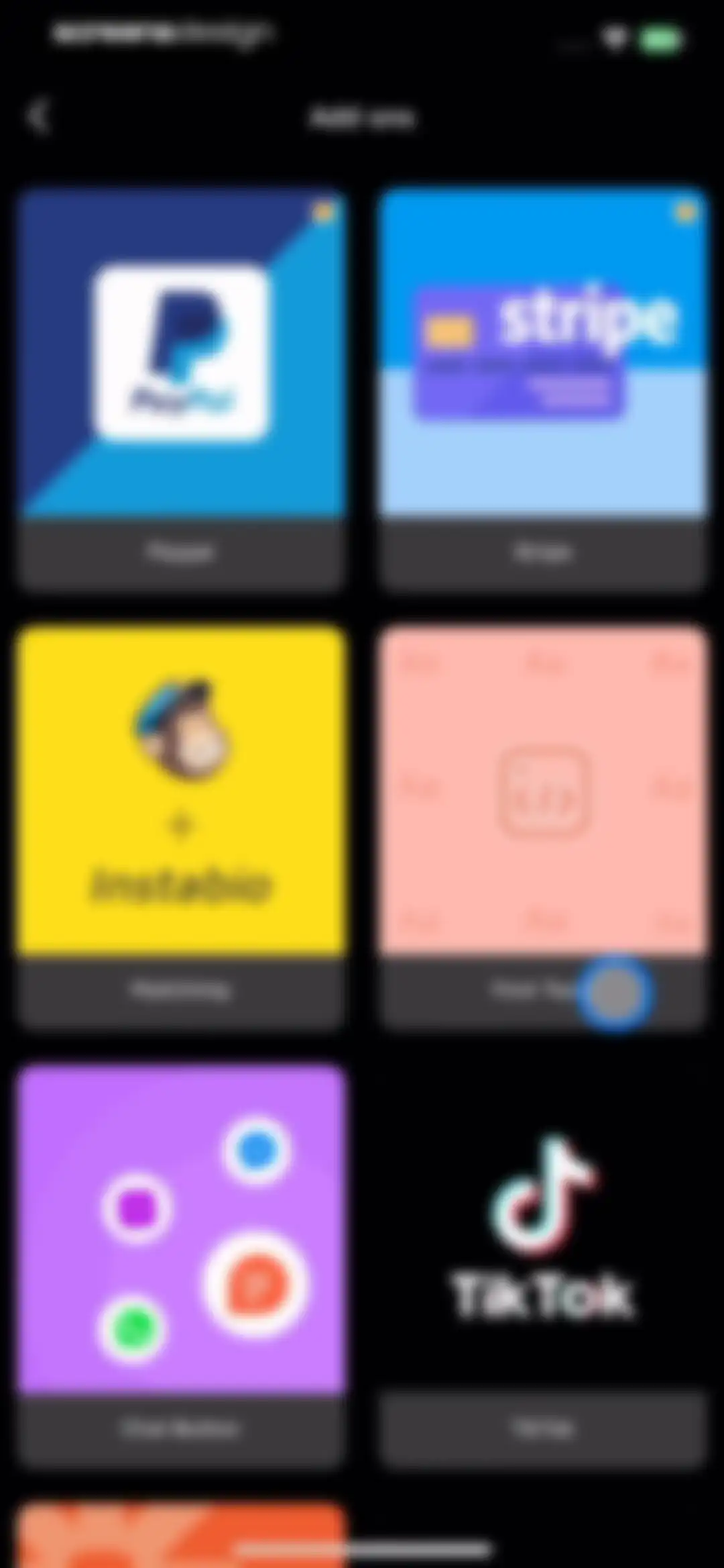 Linkbio - Link in Bio Builder screen 86