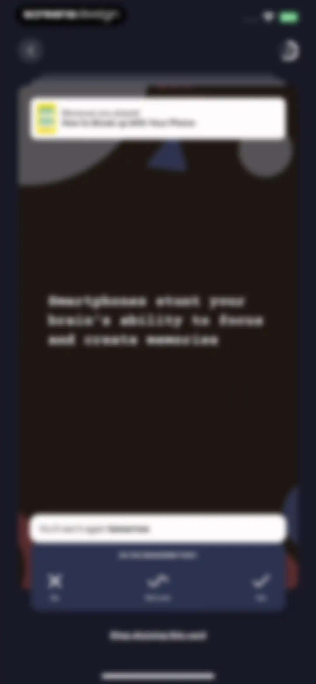Uptime: Get smarter, stand out screen 102