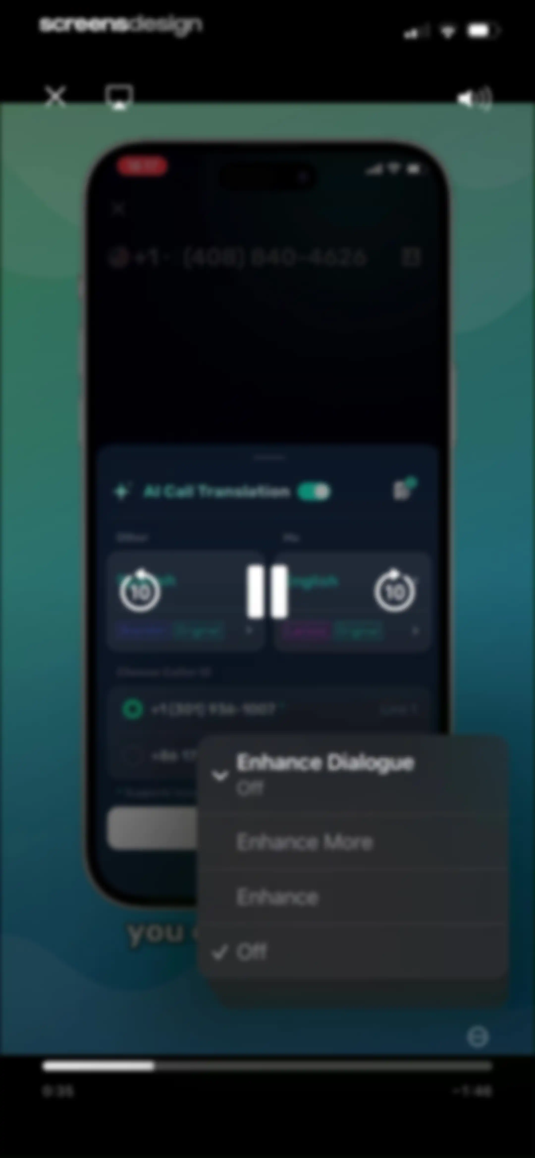 AI Phone:Call&Voice Translator screen 26