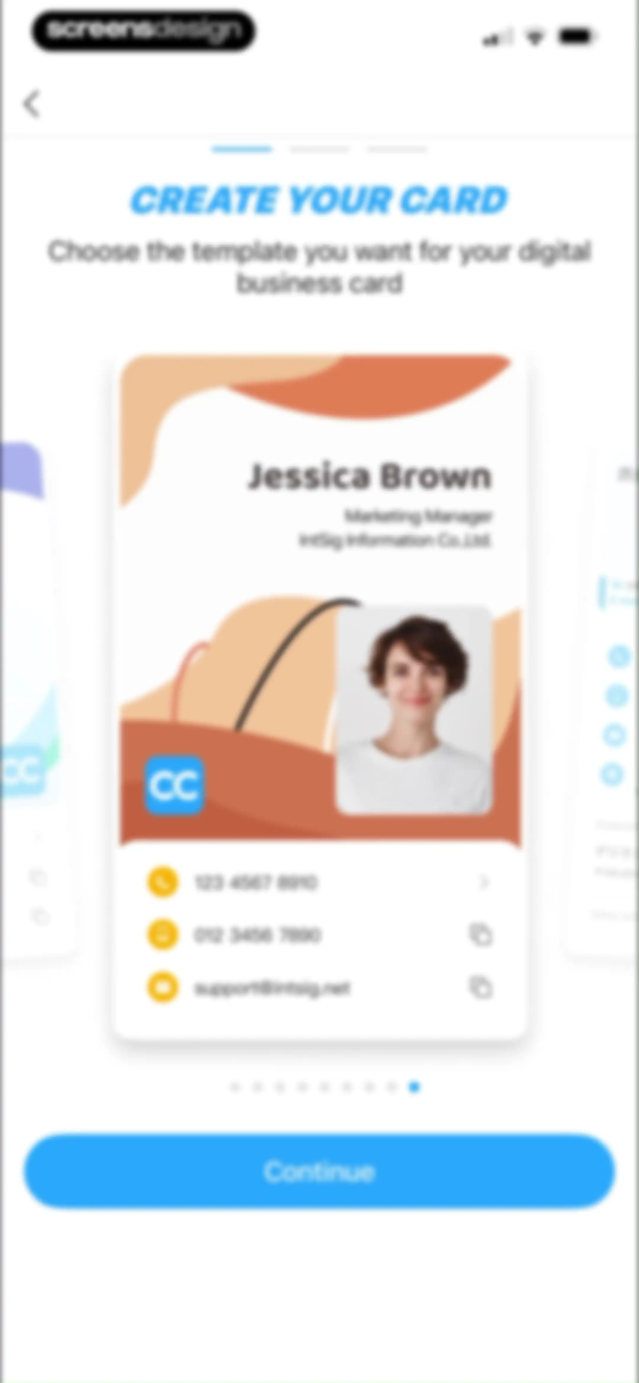 CamCard AI Business Assistant screen 25